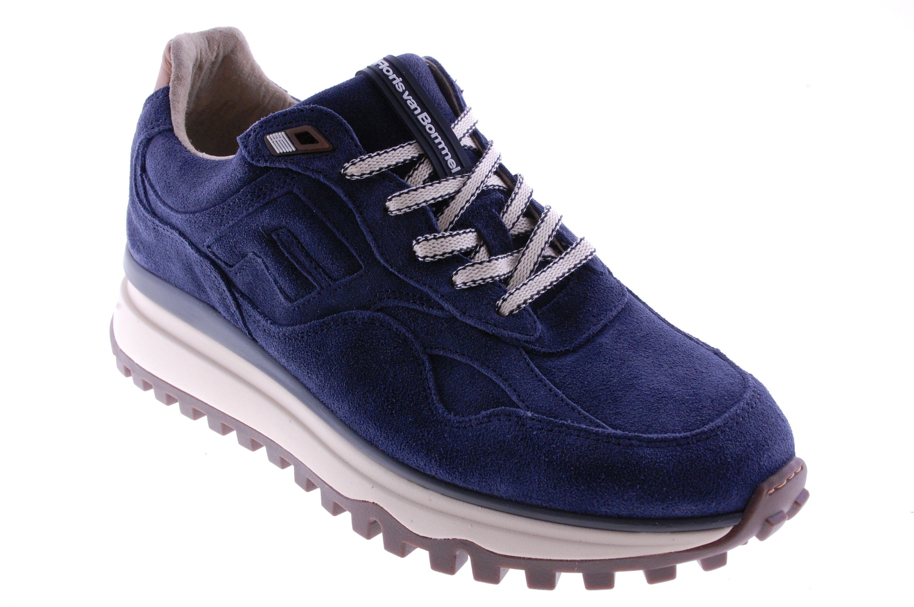 Floris Van Bommel - Sneaker - Nubuck - Blauw