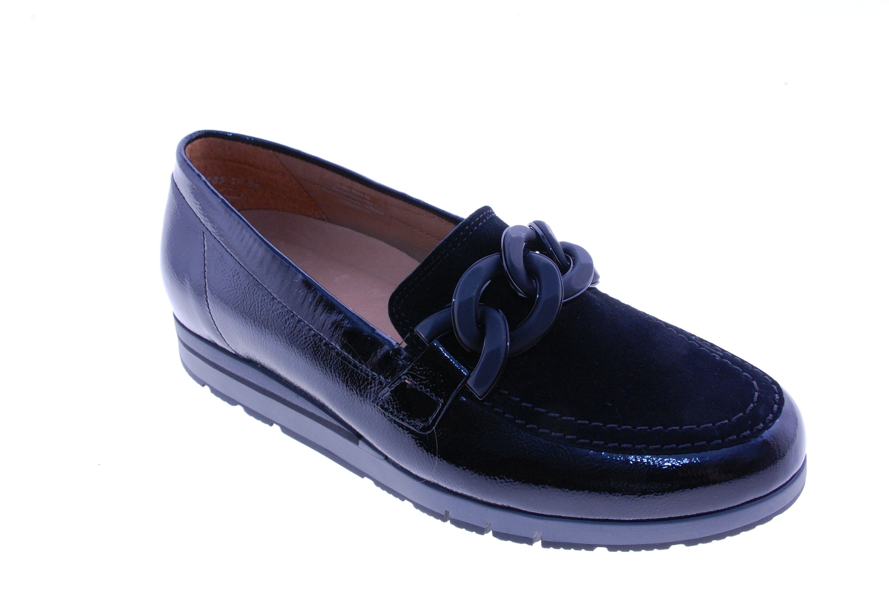 Gabor - Mocassin / Slip On - Lak - Zwart