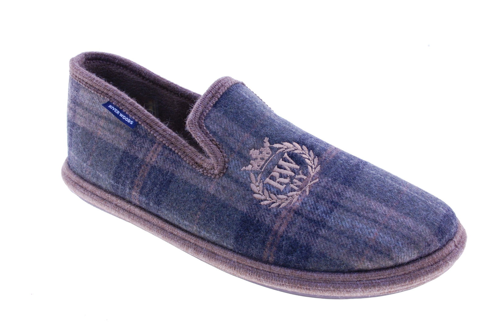 River Woods - Pantoffel - Stof - Kaki