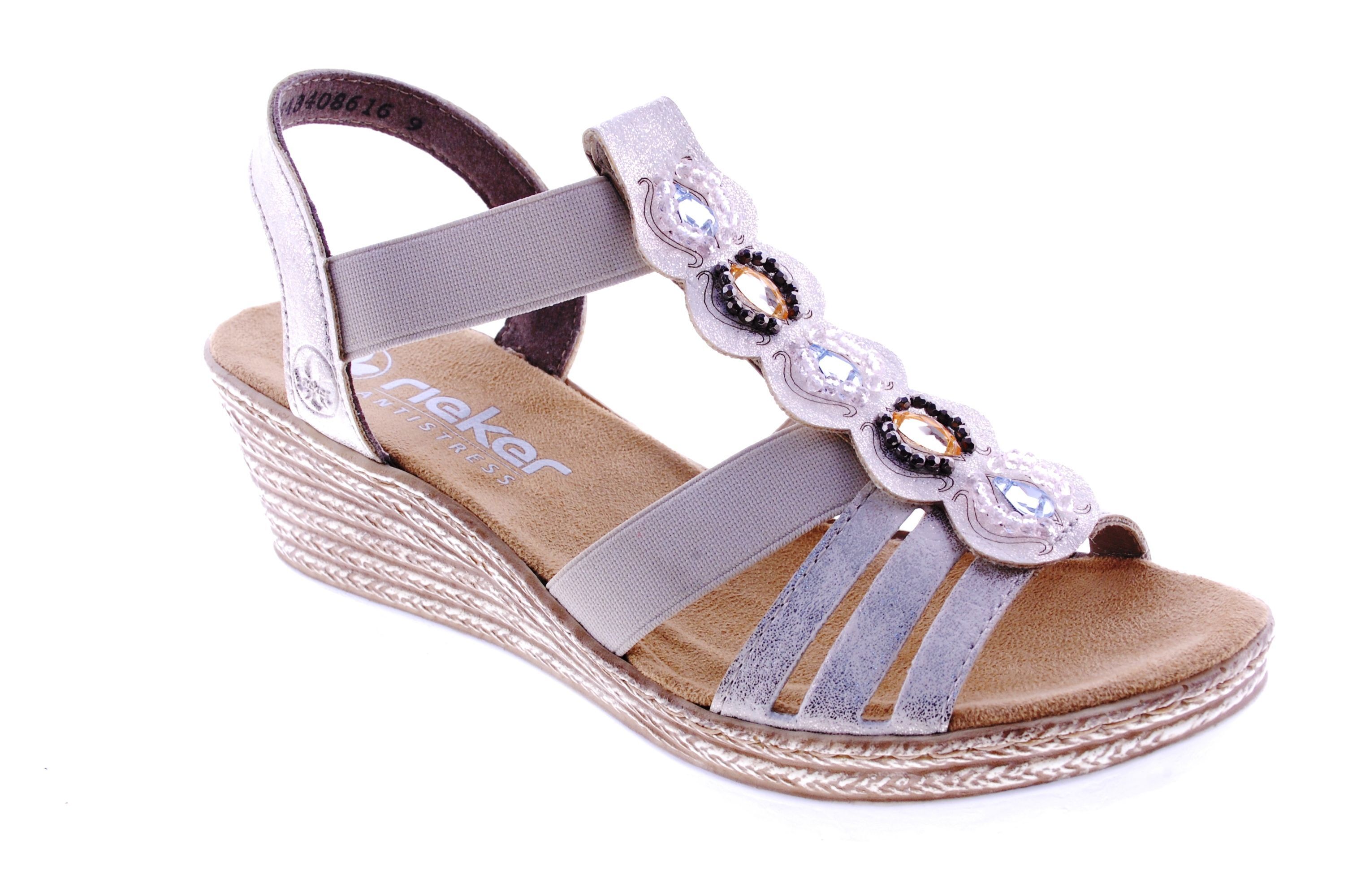 Rieker - Sandaal - Hightech Pu - Beige