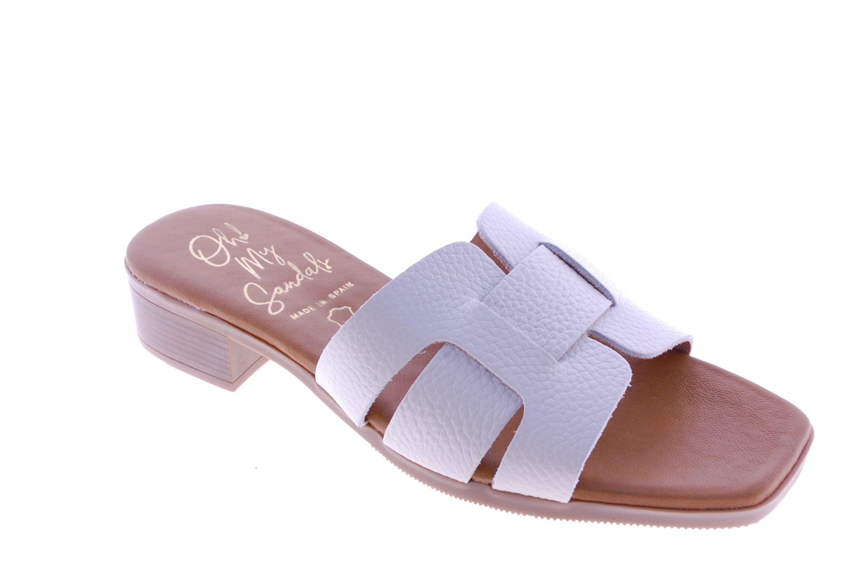 Oh My Sandals ! - Muil - Leder - Beige