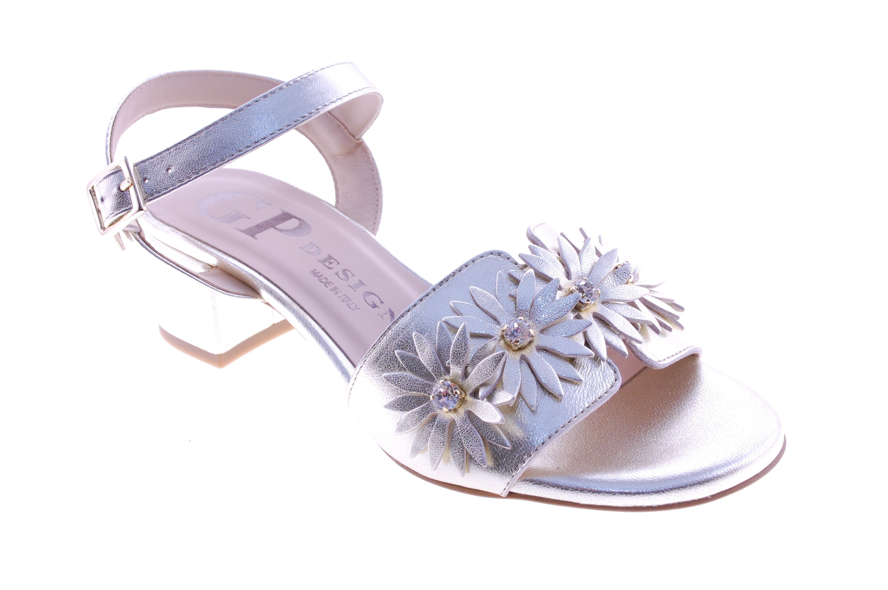 Gp Design - Sandaal - Leder - Goud