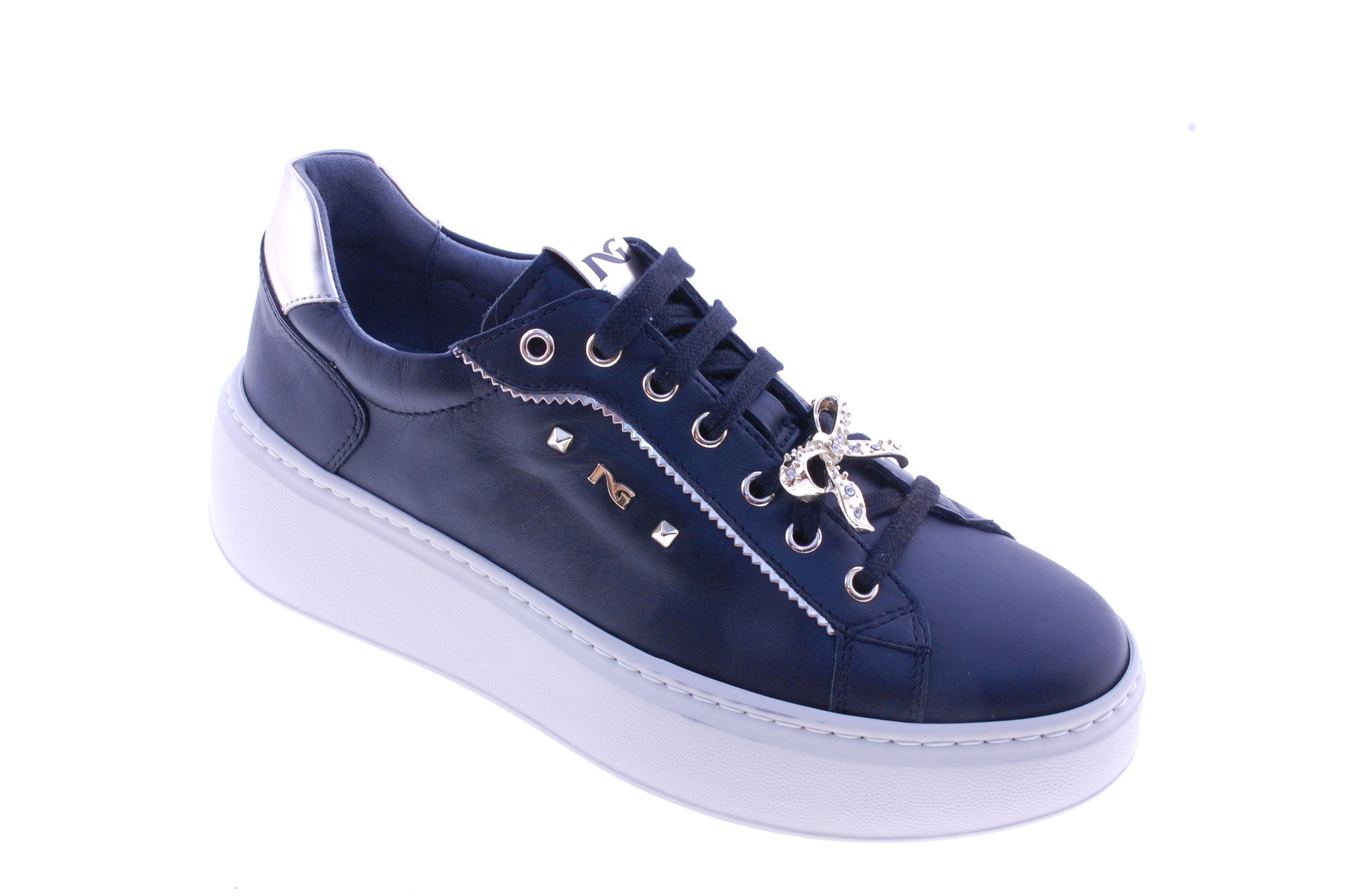 Nero Giardini - Sneaker - Leder - Zwart