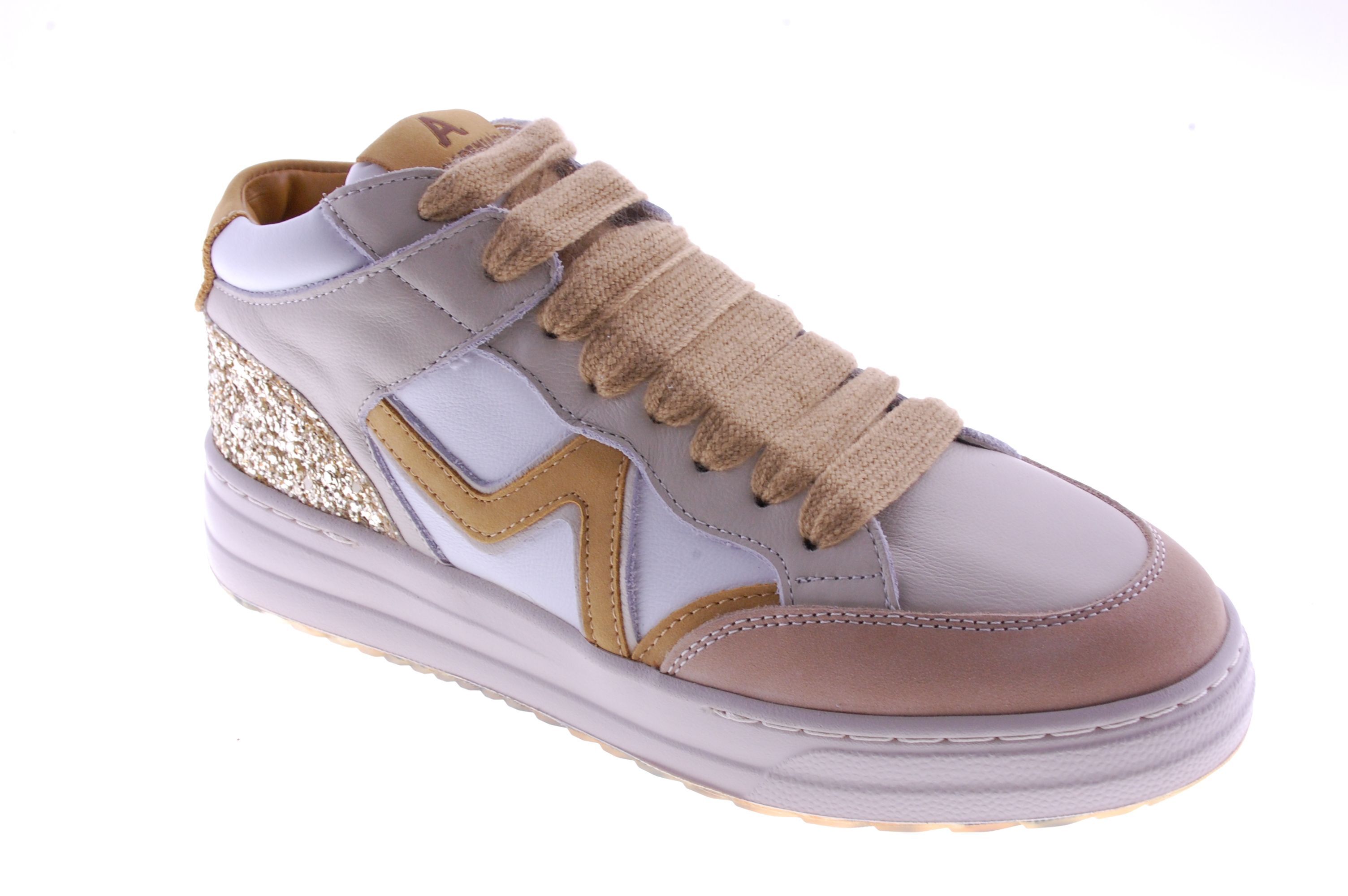 Accademia 72 - Sneaker - Leder - Beige