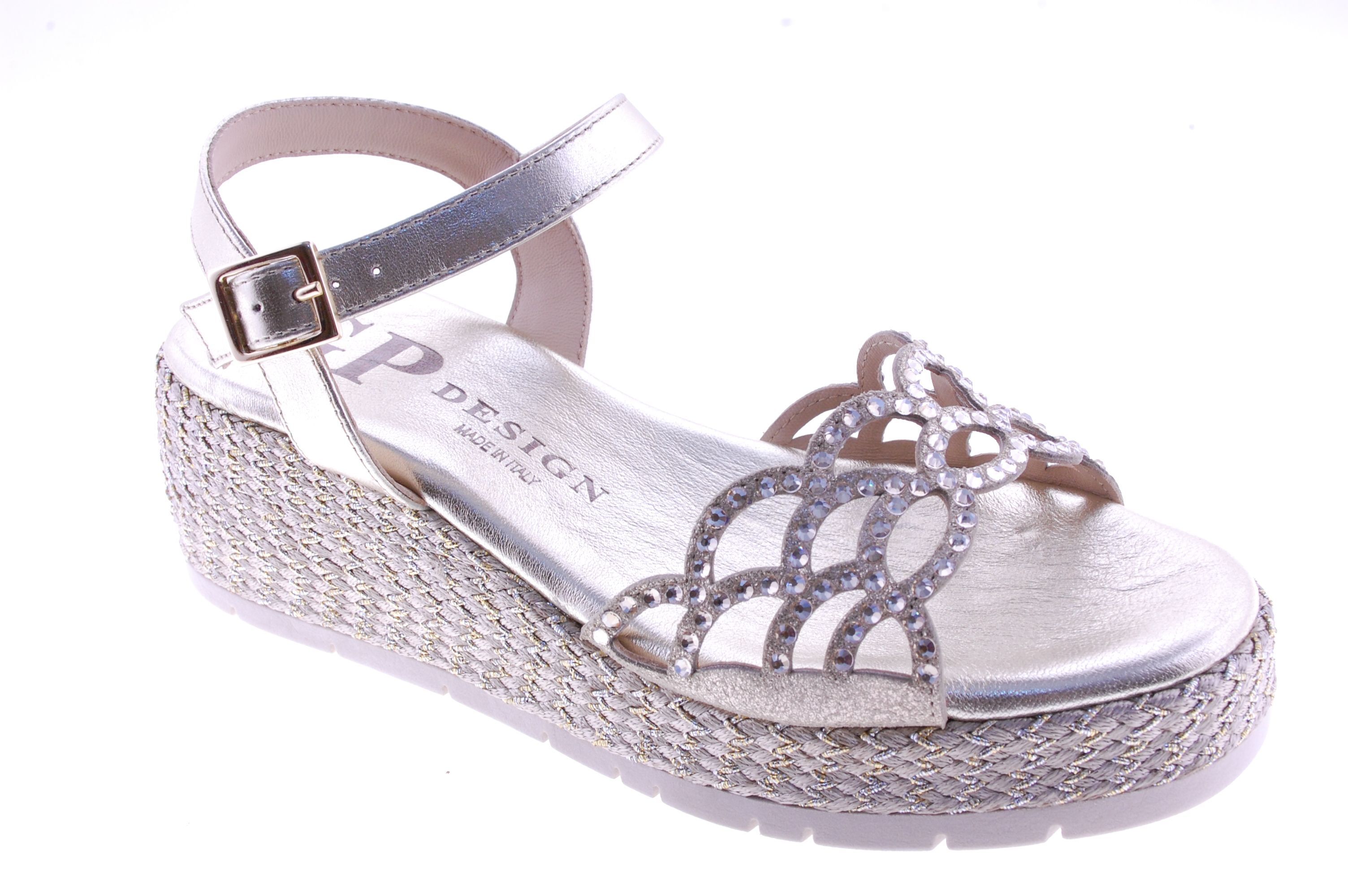 Gp Design - Sandaal - Leder - Goud