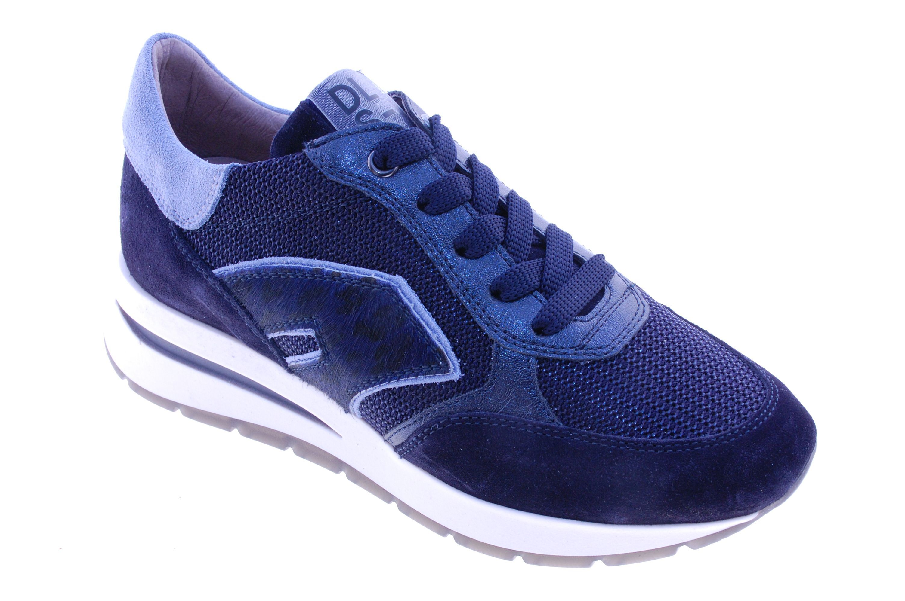 Dl Sport - Sneaker - Nubuck - Blauw