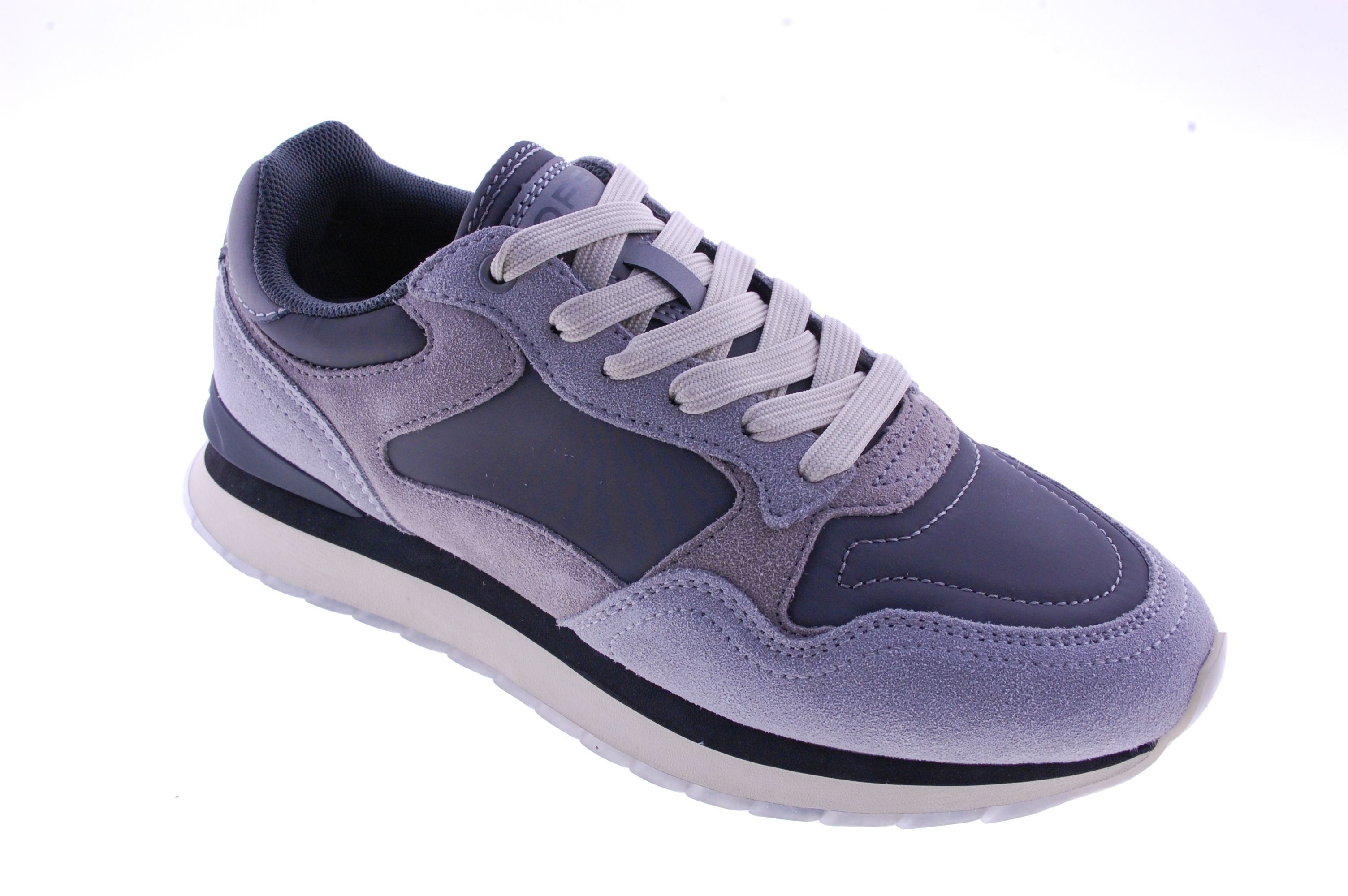 Hoff - Sneaker - Nubuck - Grijs