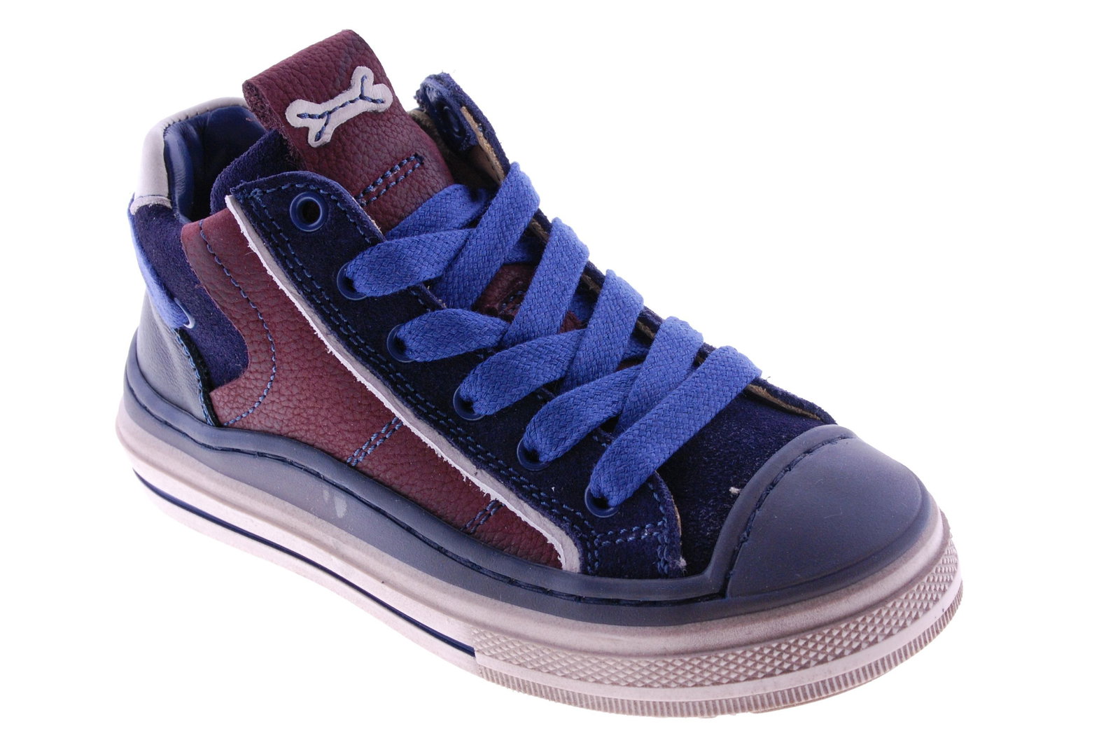 Stones And Bones - Sneaker - Nubuck - Blauw