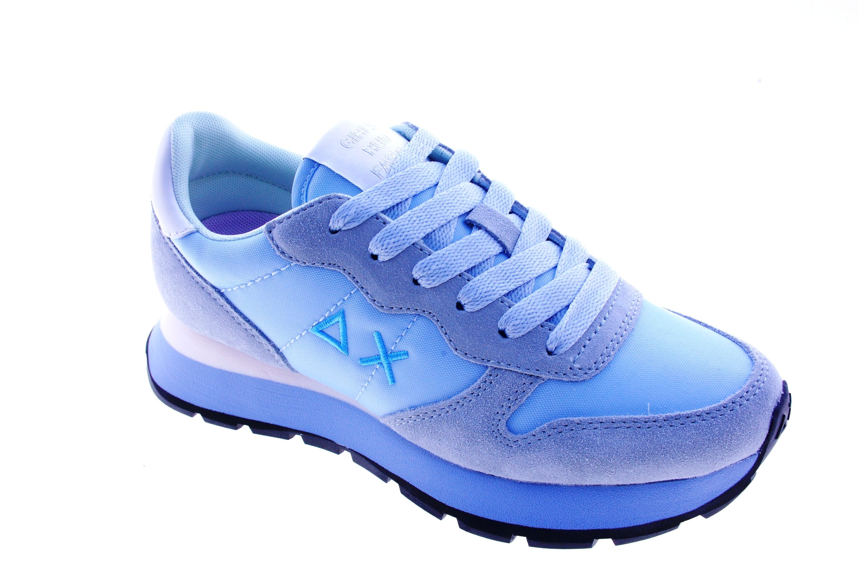 Sun68 - Sneaker - Nubuck - Lichtblauw