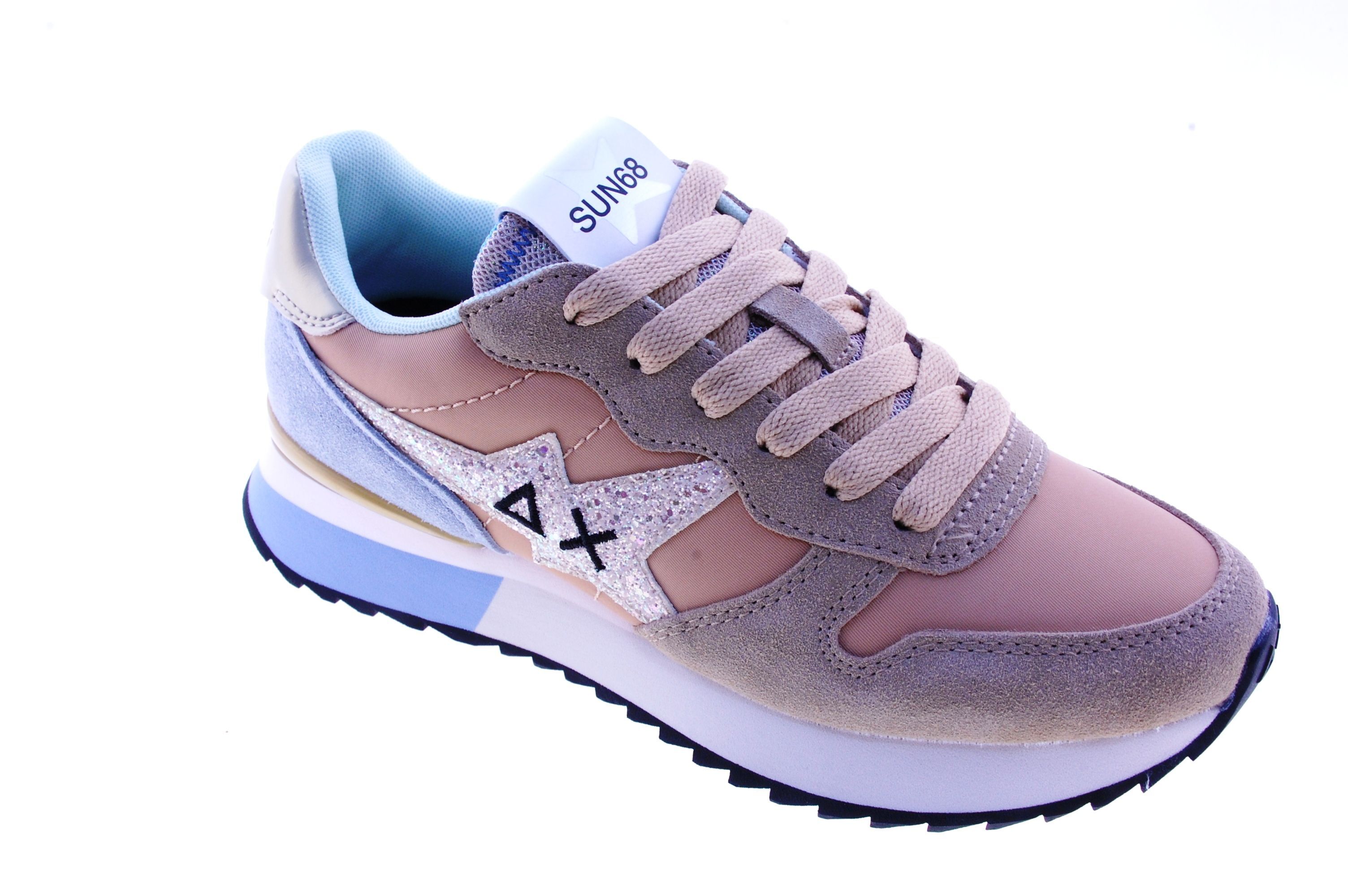 Sun68 - Sneaker - Nubuck - Beige