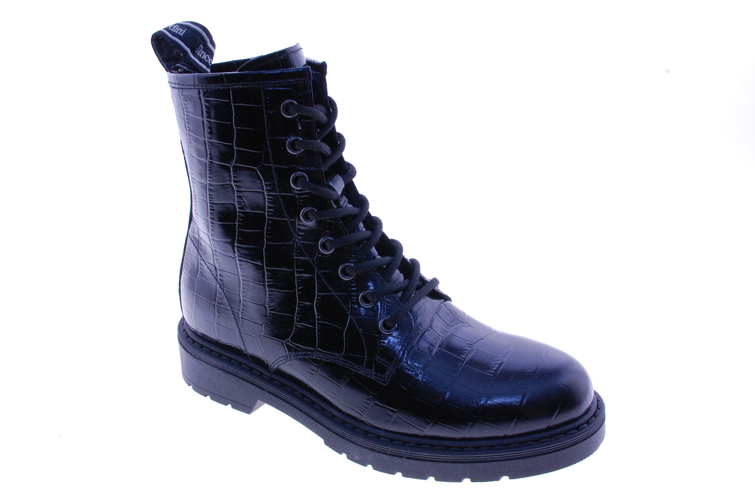 Nero Giardini - Enkellaars - Lak - Zwart