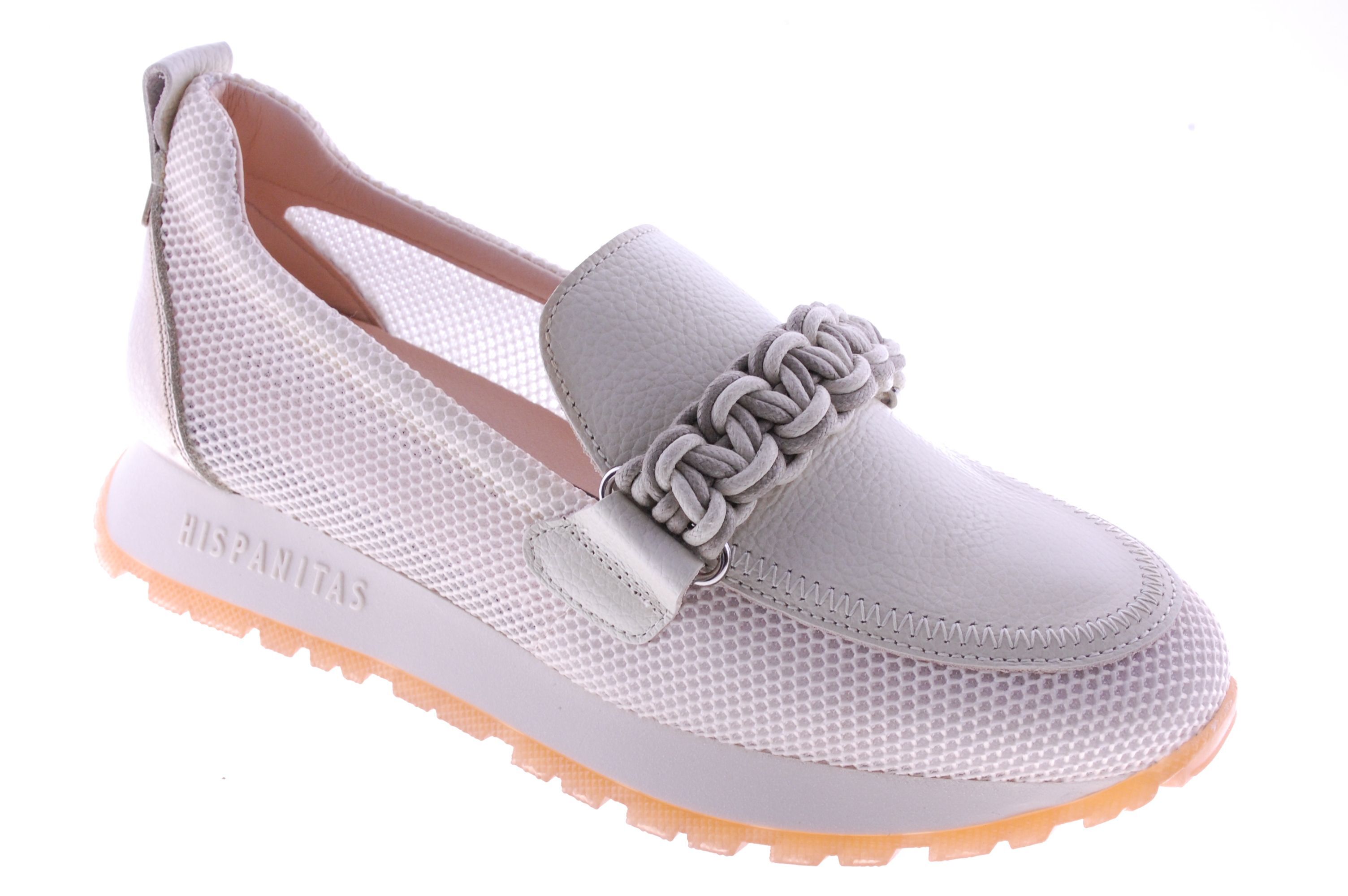 Hispanitas - Mocassin / Slip On - Leder - Beige