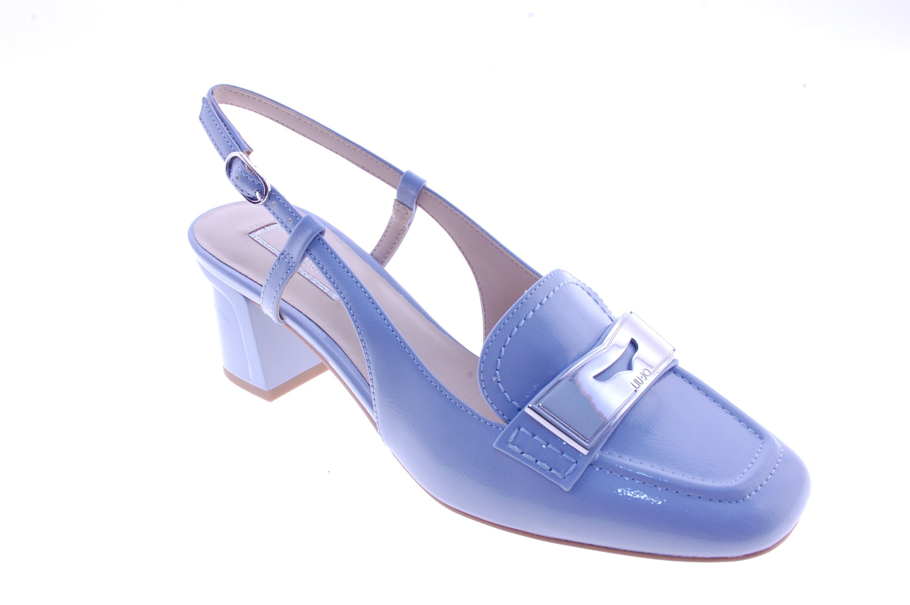 Liu Jo - Schoen Open Hiel - Lak - Lichtblauw