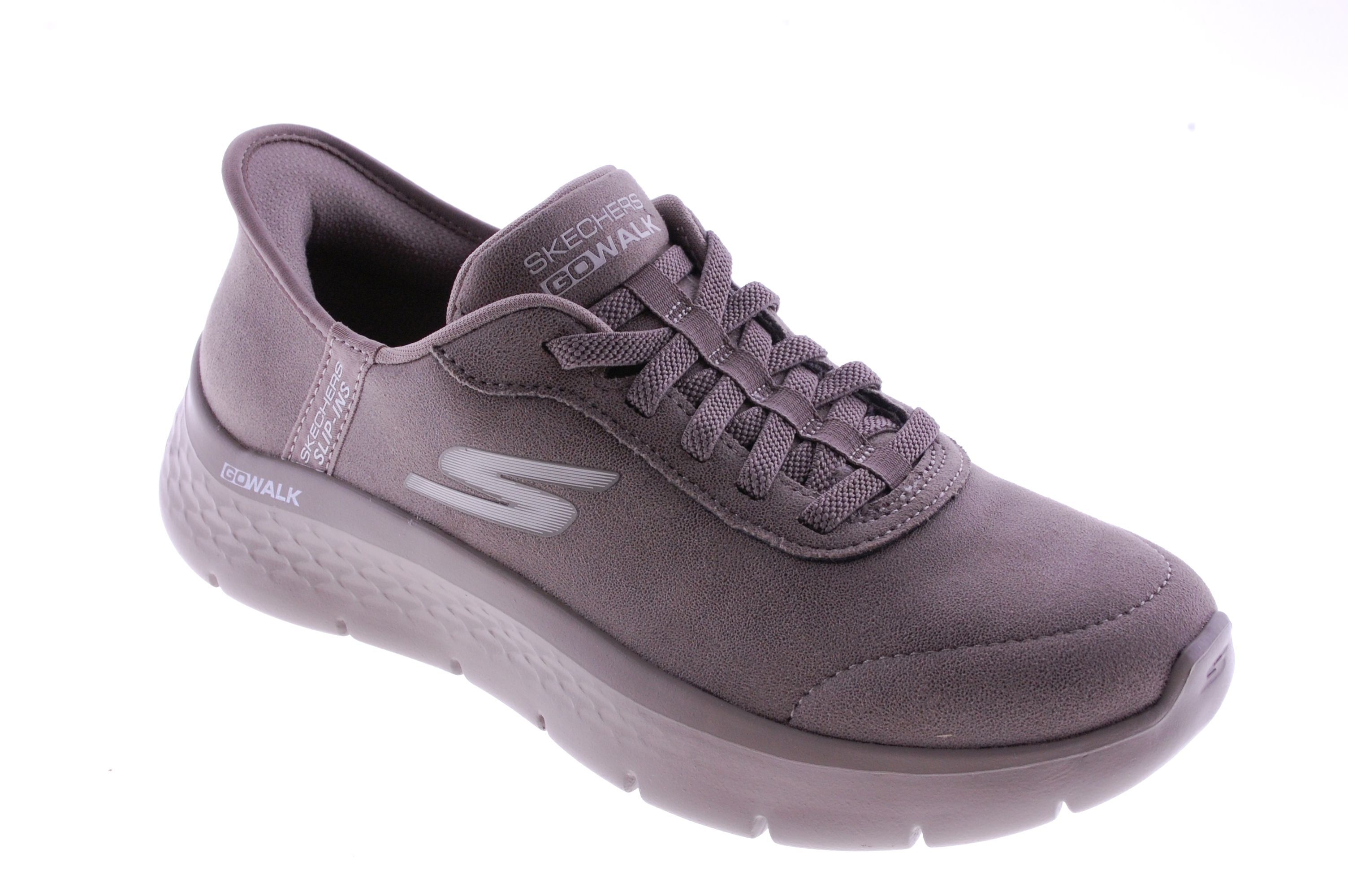 Skechers - Sneaker - Stof - Taupe