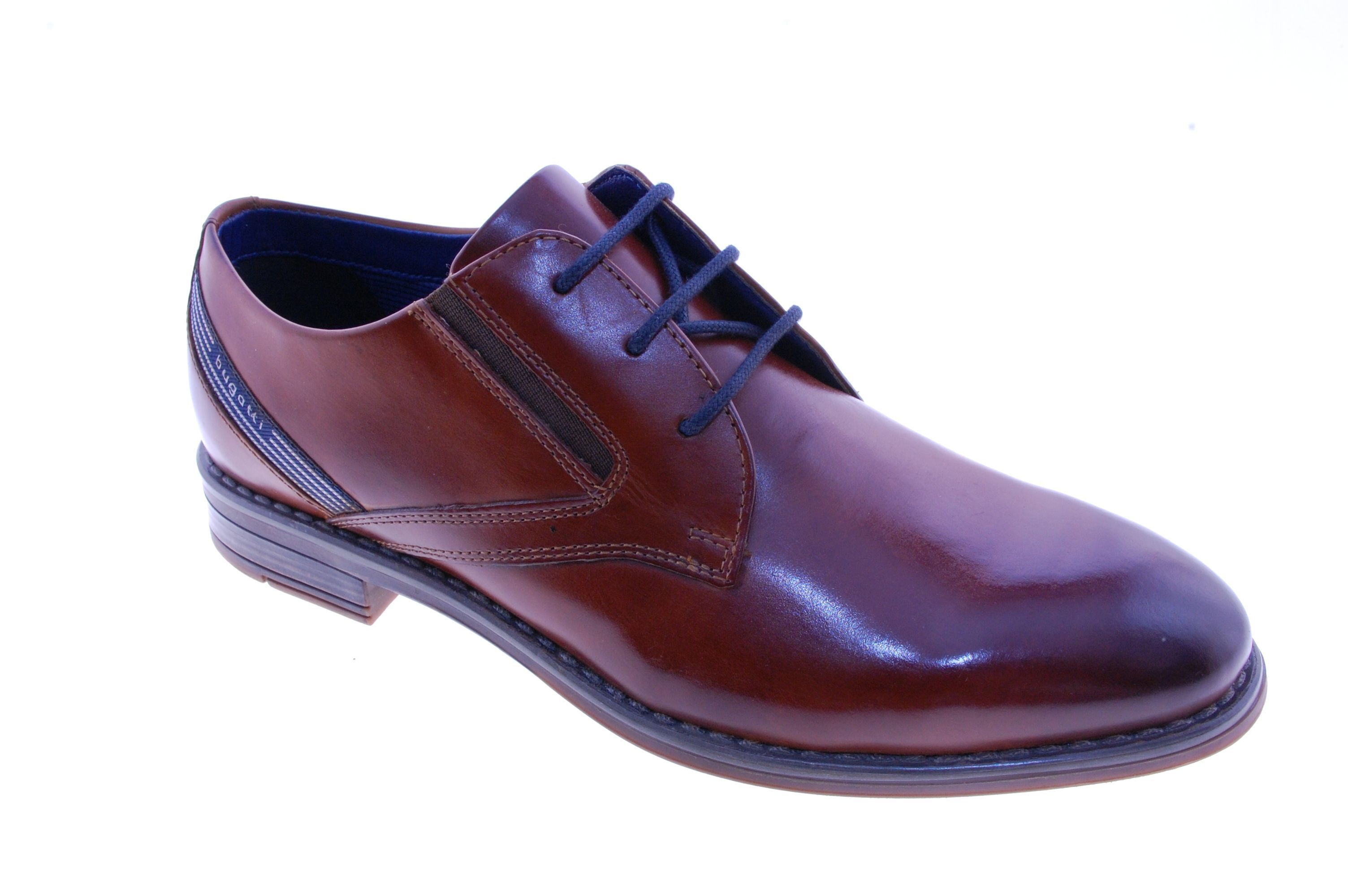 Bugatti - Schoen - Leder - Cognac