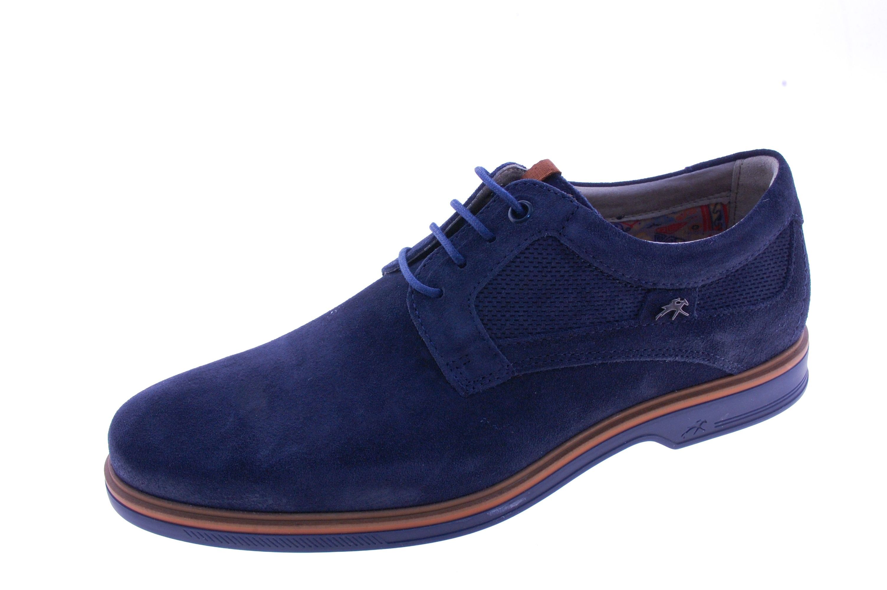 Fluchos - Schoen - Suede - Blauw