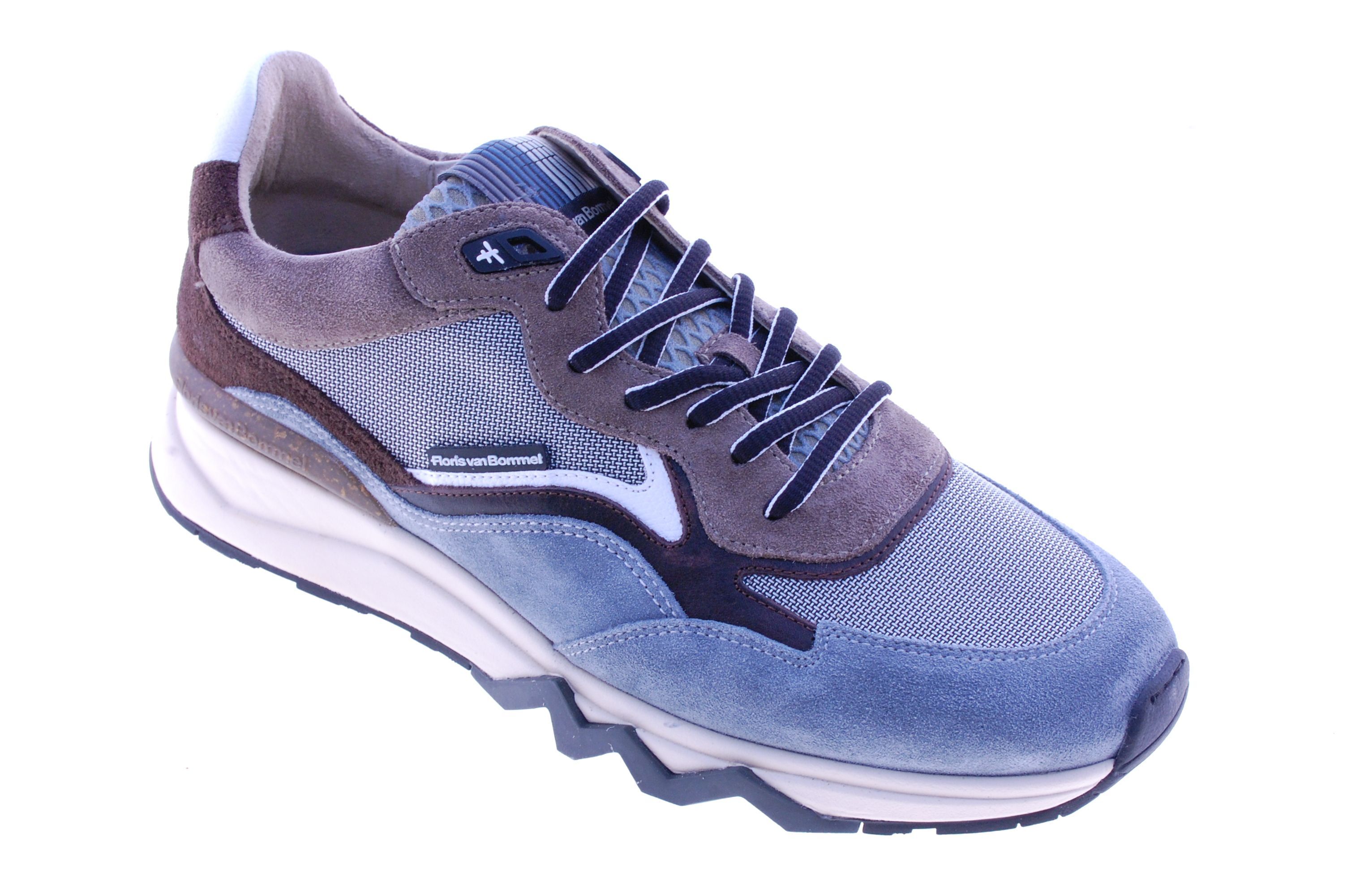 Floris Van Bommel - Sneaker - Nubuck - Blauw