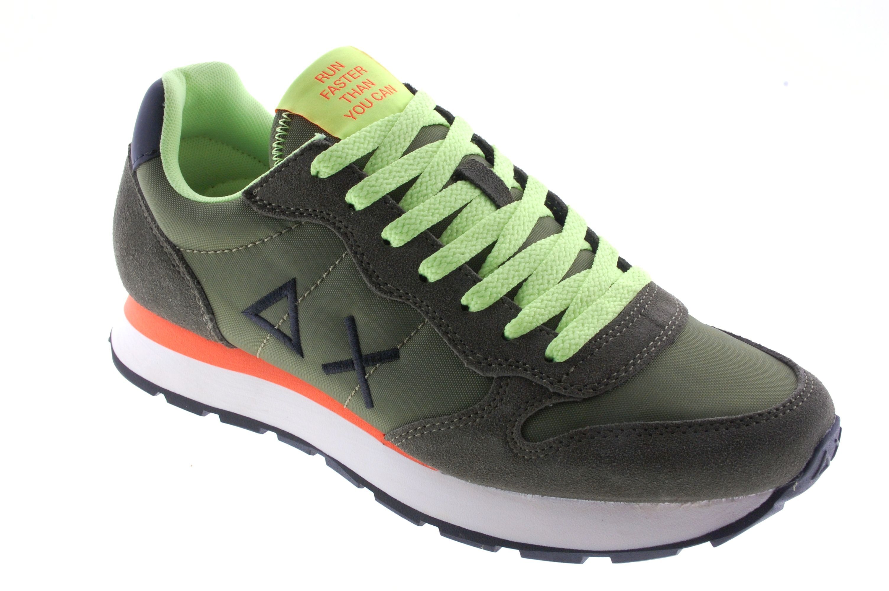 Sun68 - Sneaker - Nubuck - Kaki