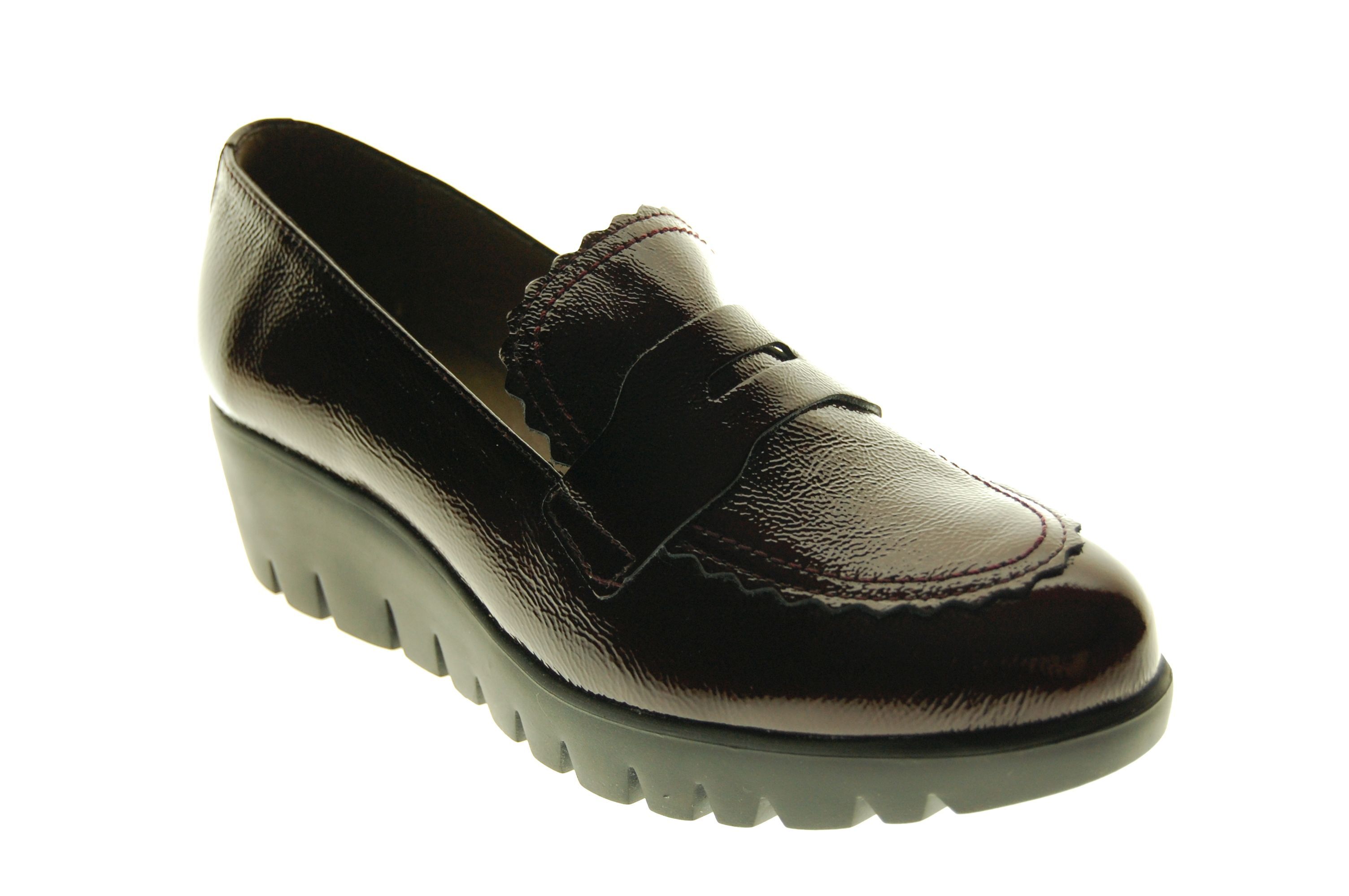 Wonders - Mocassin / Slip On - Lak - Bordeaux
