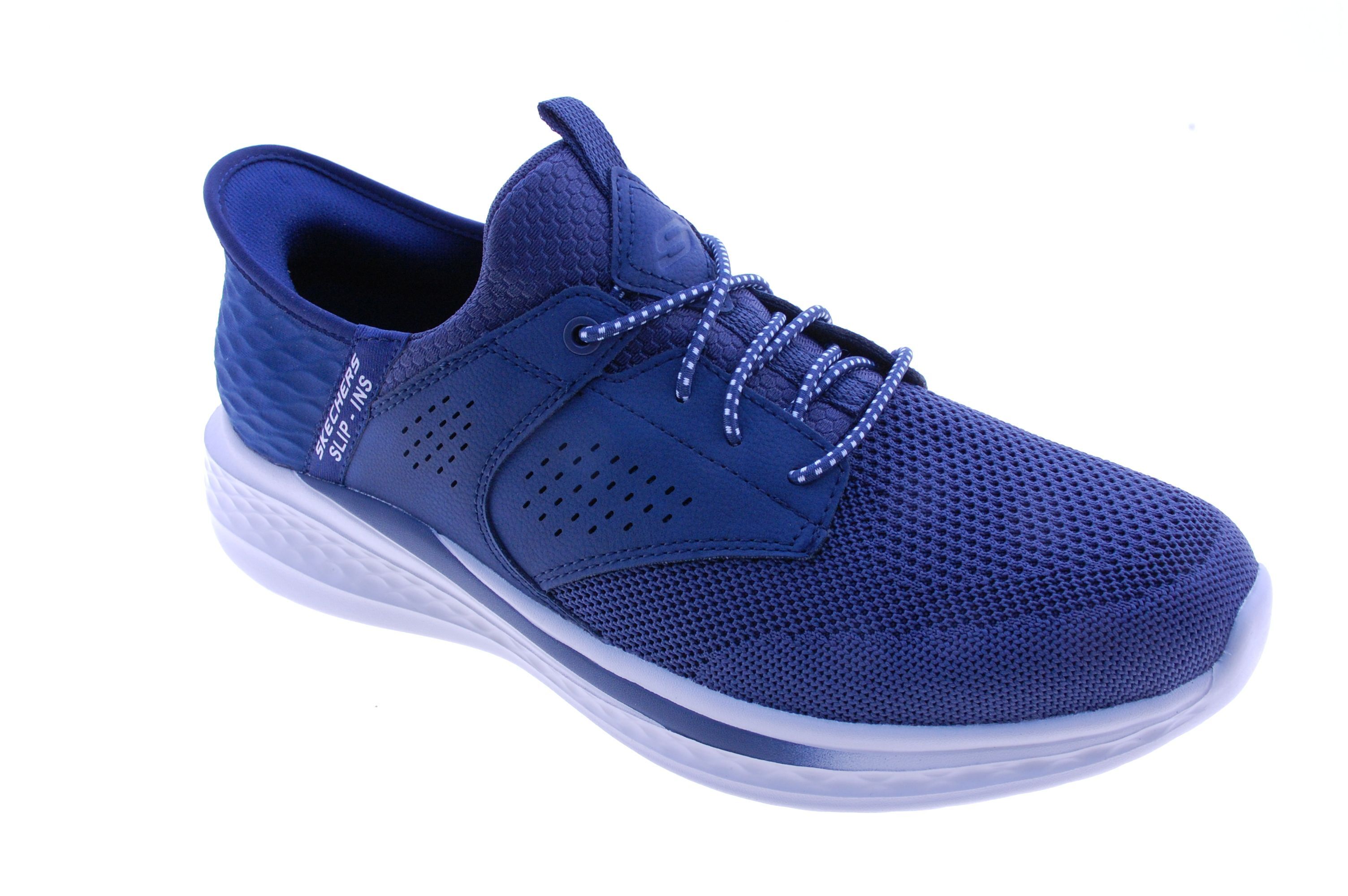 Skechers - Slip In - Stof - Blauw