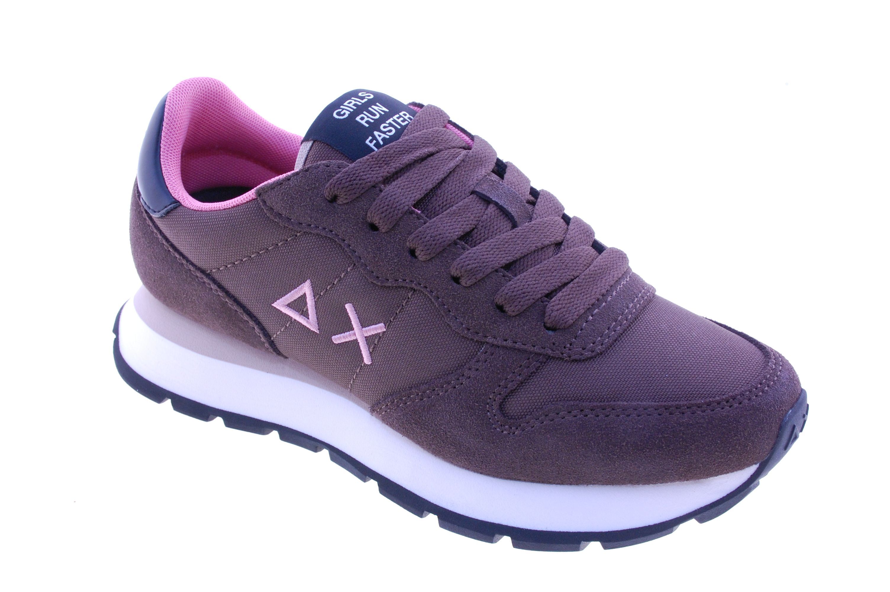 Sun68 - Sneaker - Stof - Bruin