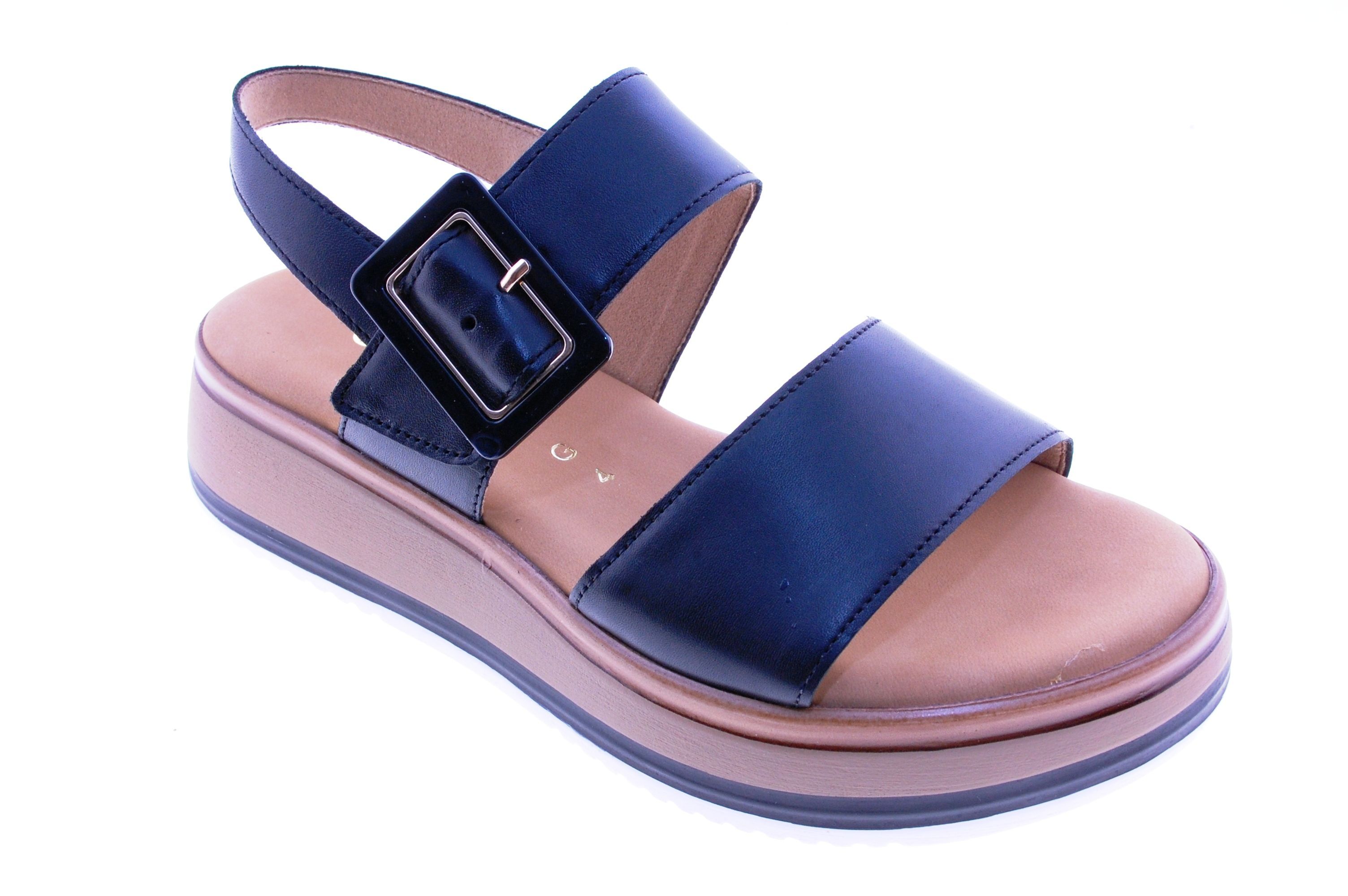 Gabor - Sandaal - Leder - Zwart