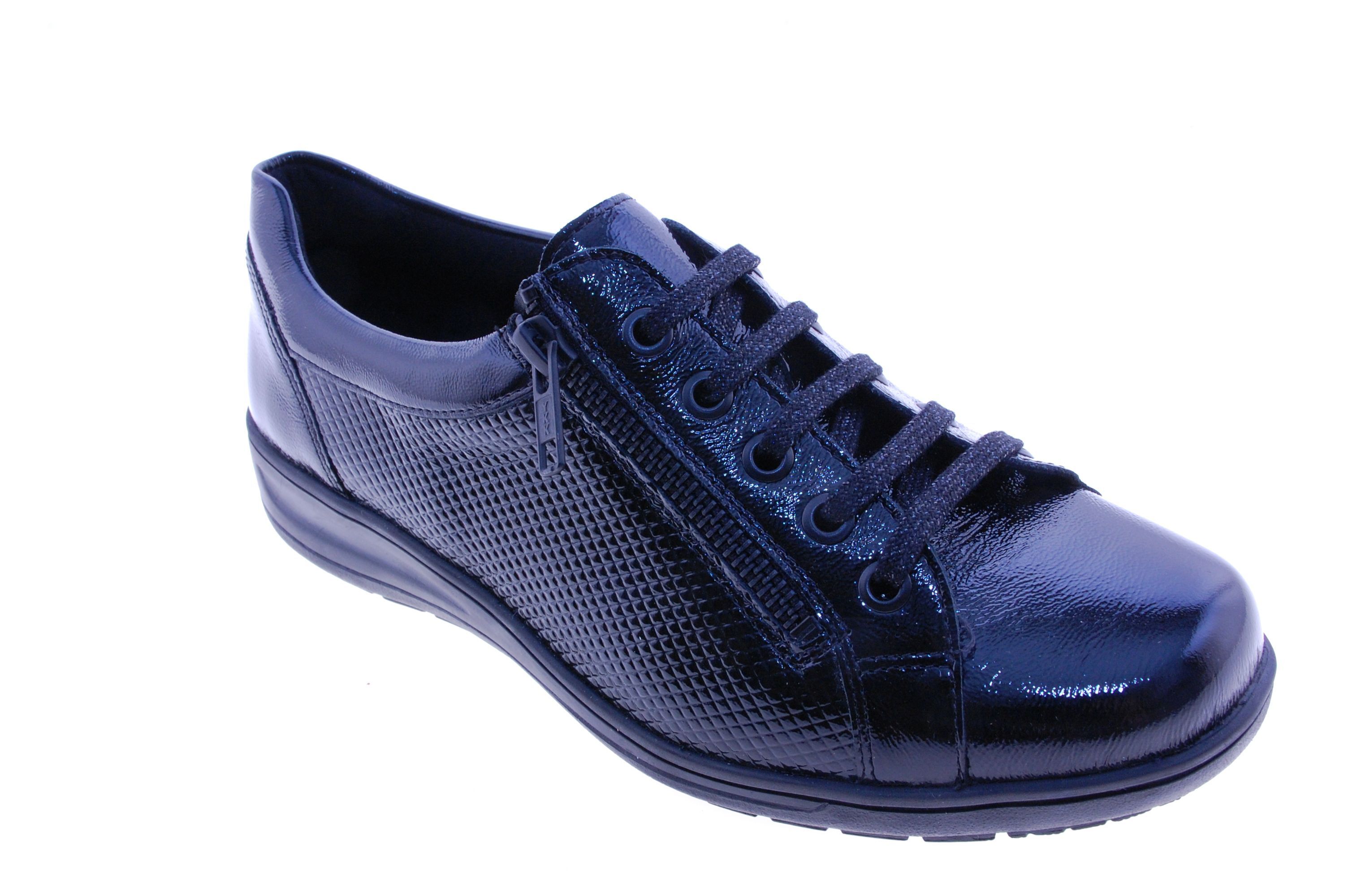 Solidus - Sneaker - Lak - Zwart