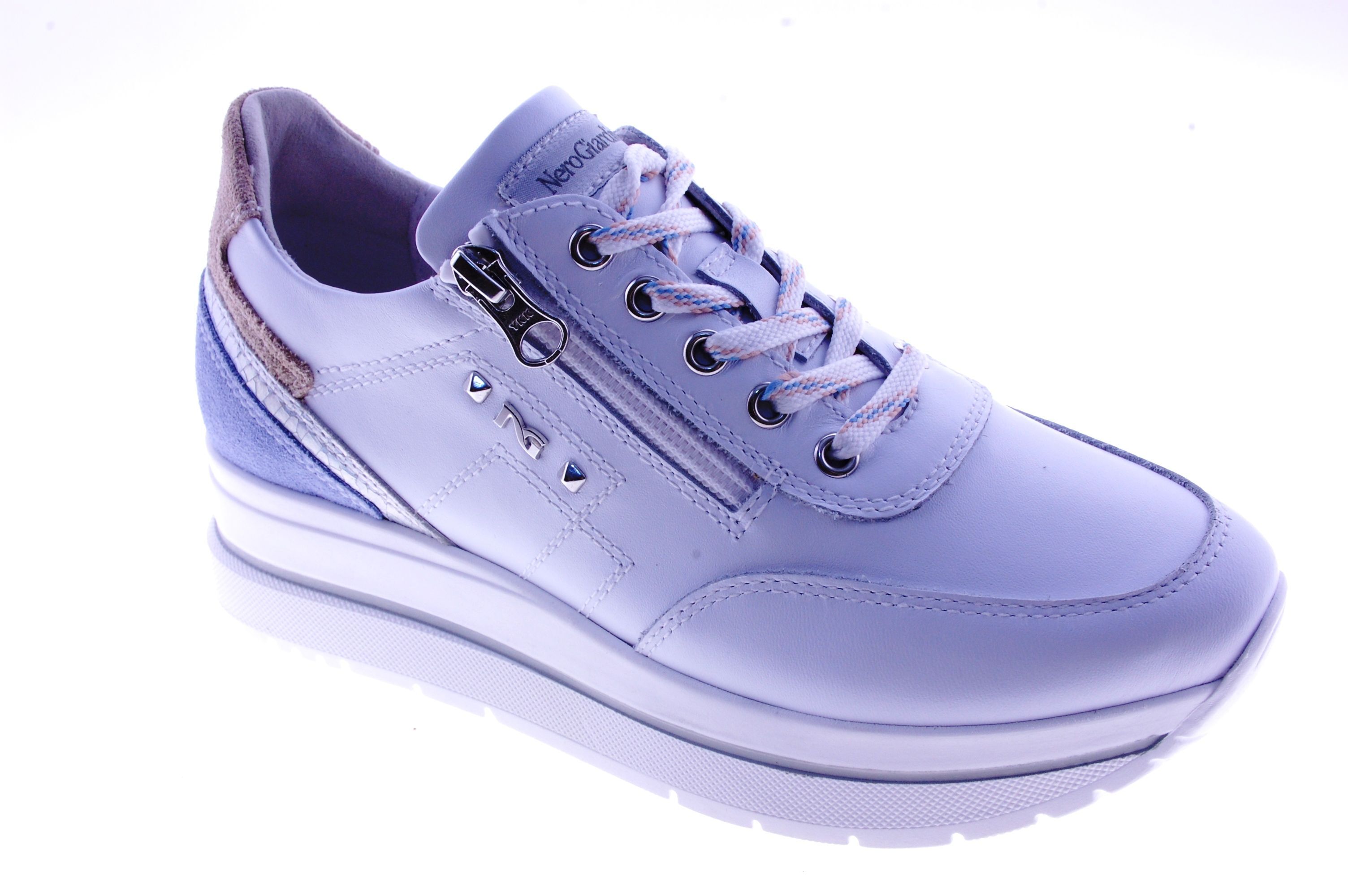 Nero Giardini - Sneaker - Leder - Wit