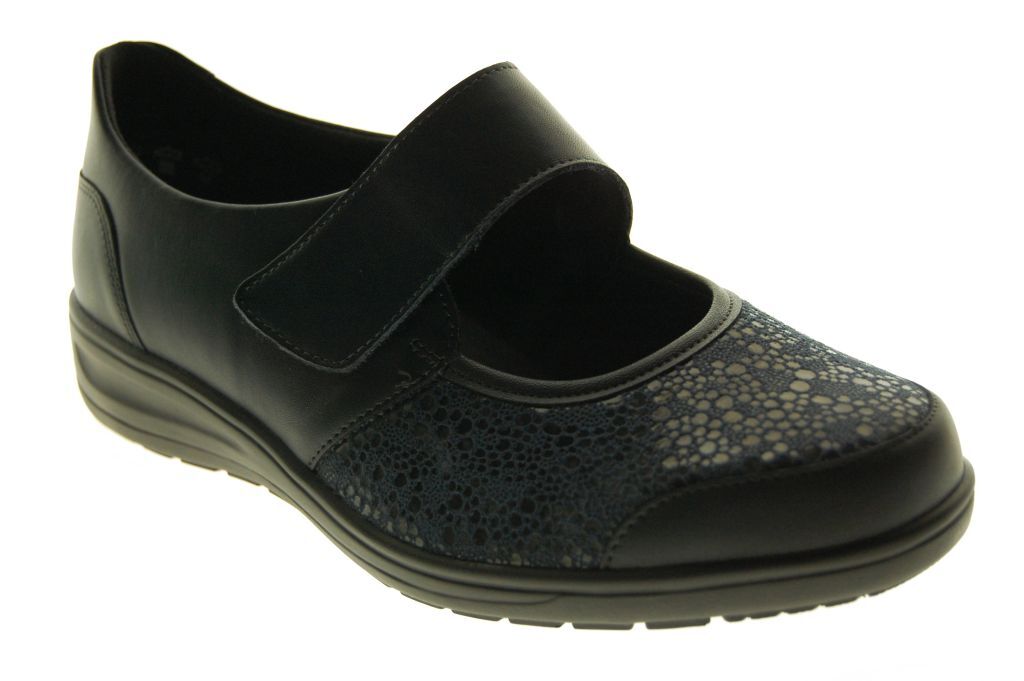 Solidus - Schoen - Leder - Blauw