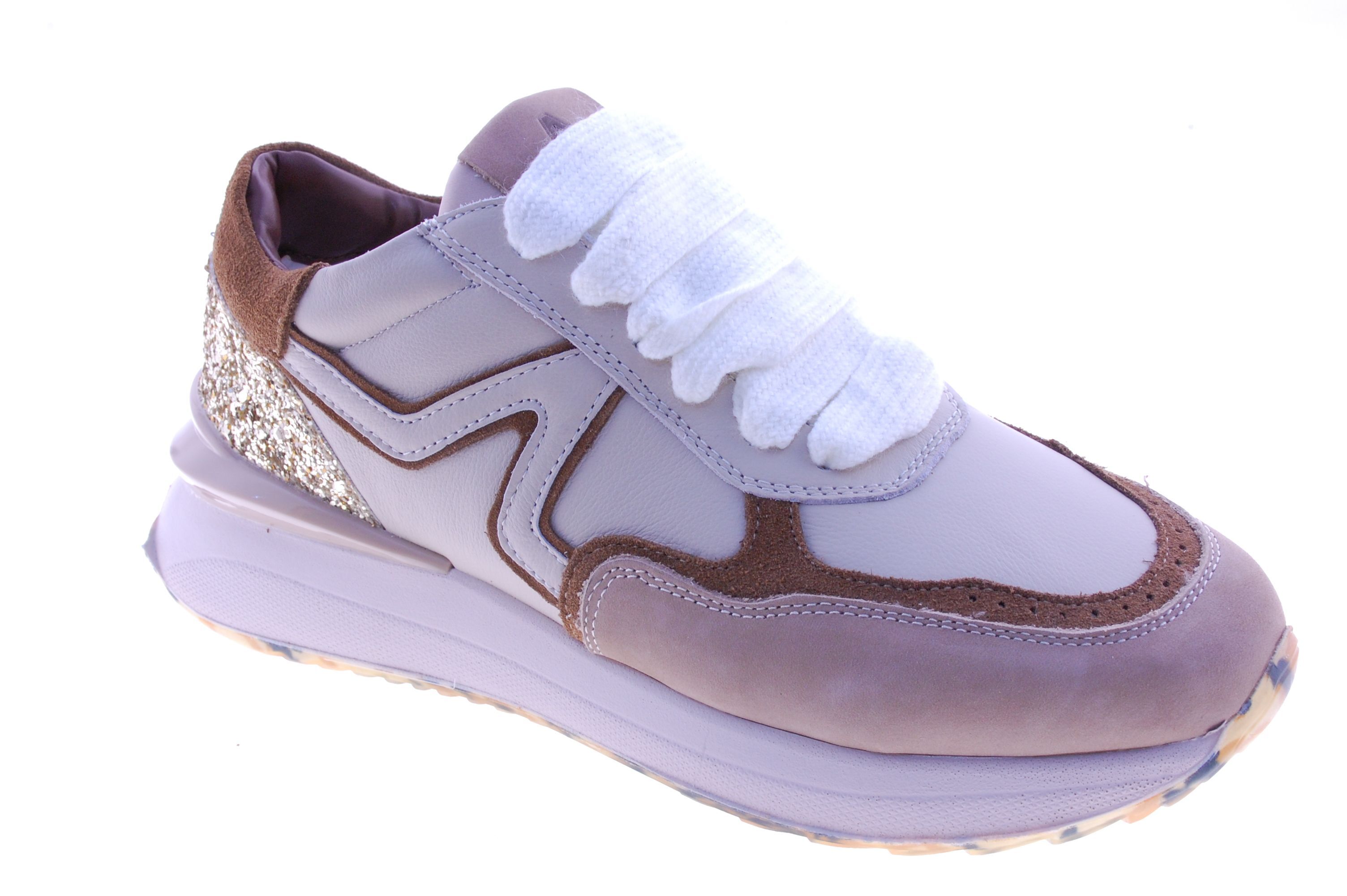 Accademia 72 - Sneaker - Leder - Beige