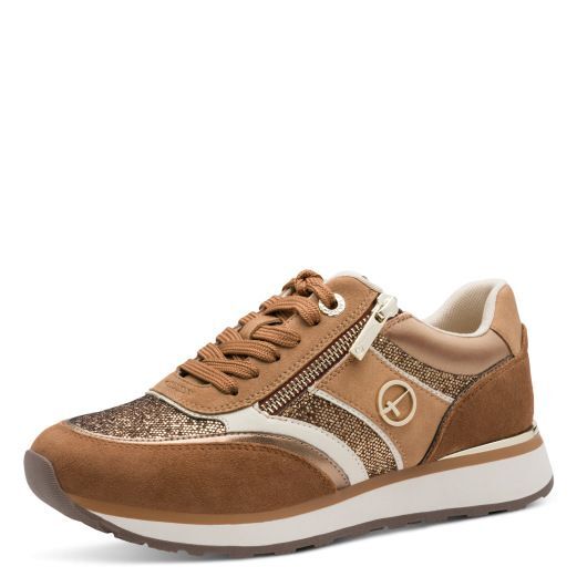 Tamaris - Sneaker - Nubuck - Cognac