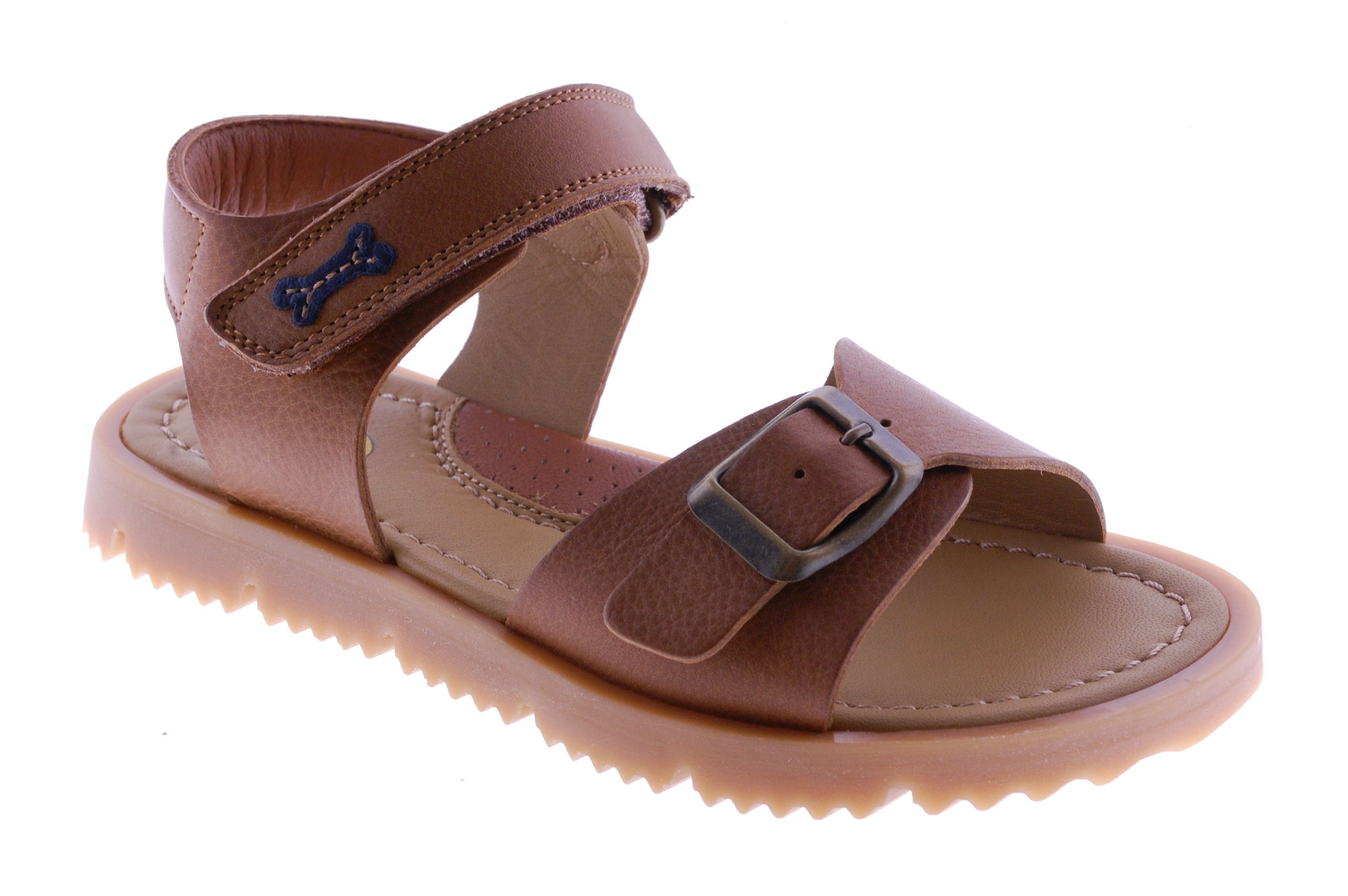 Stones And Bones - Sandaal - Nubuck - Cognac