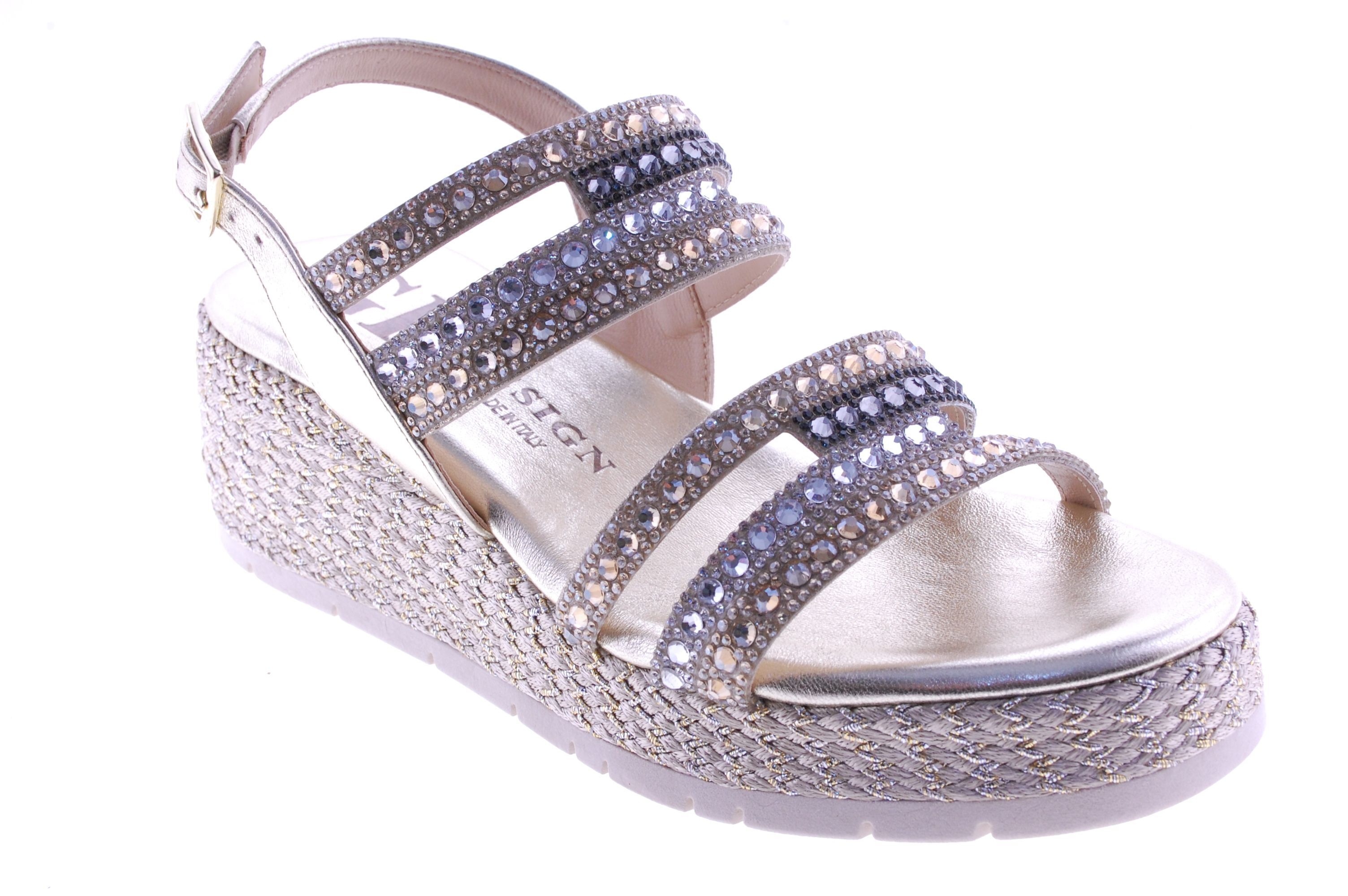 Gp Design - Sandaal - Leder - Goud