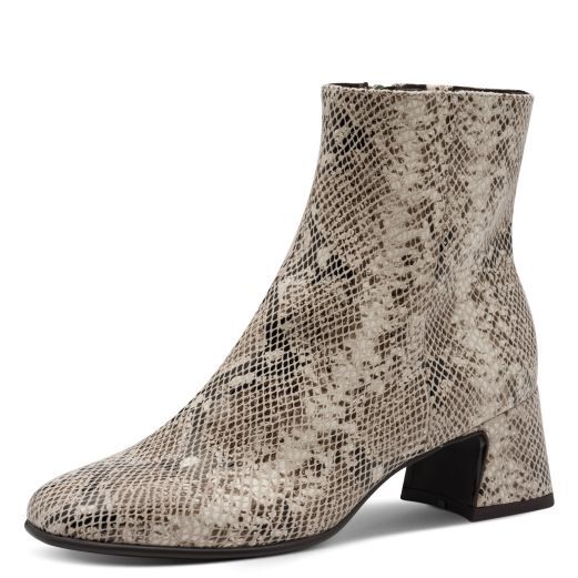 Tamaris - Enkellaars - Nubuck - Beige