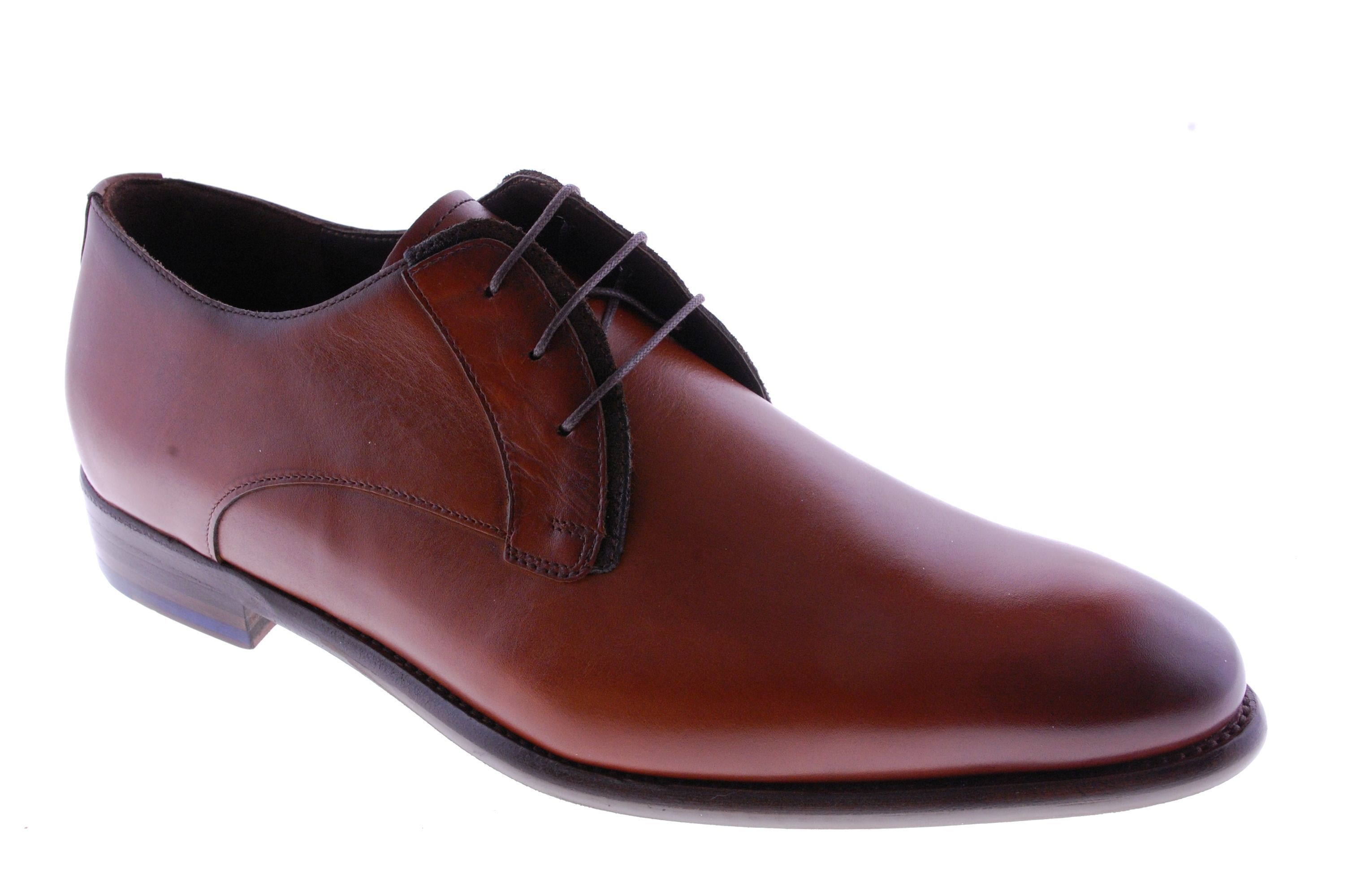 Floris Van Bommel - Schoen - Leder - Cognac