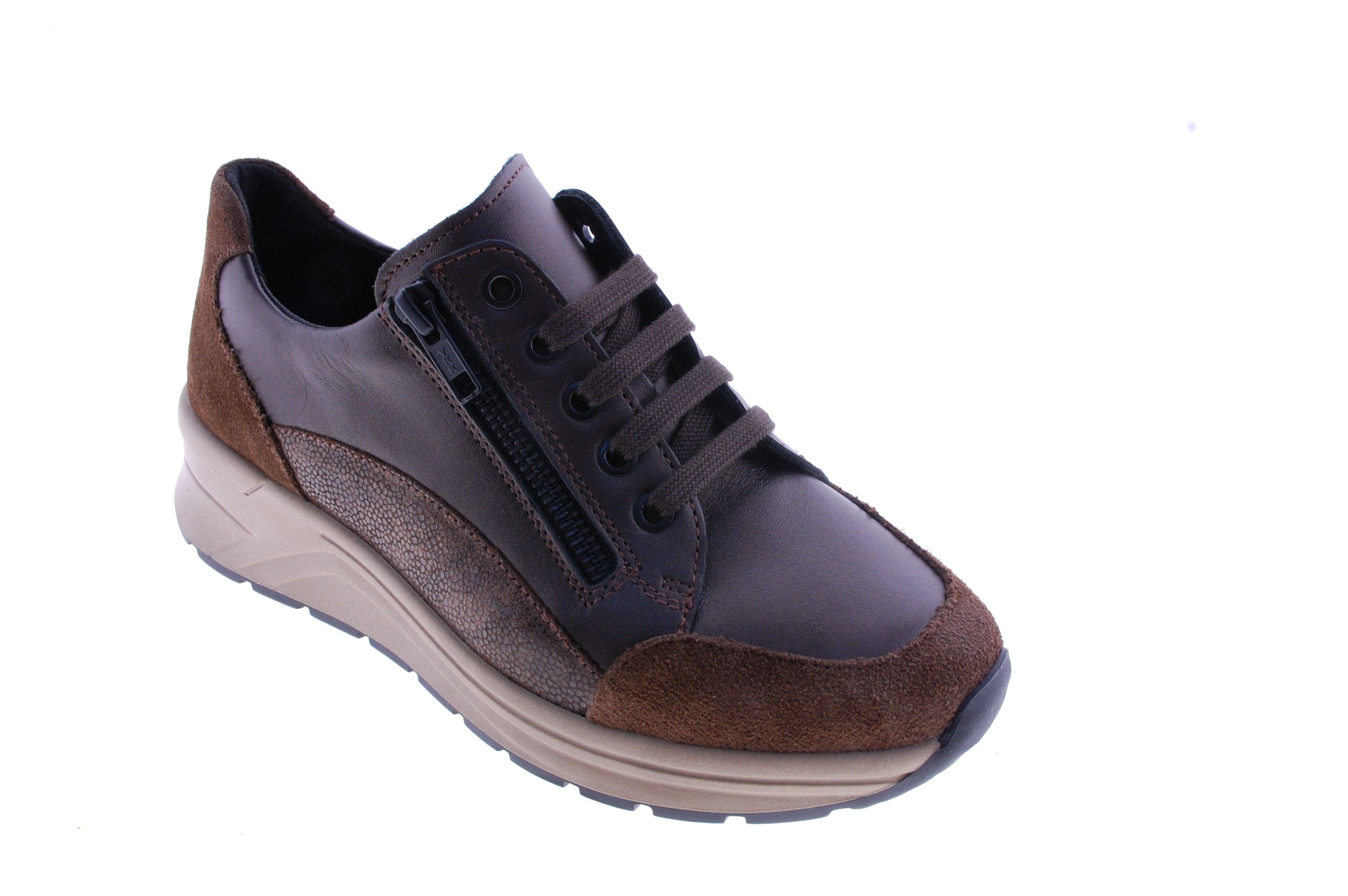 Solidus - Sneaker - Leder - Bruin