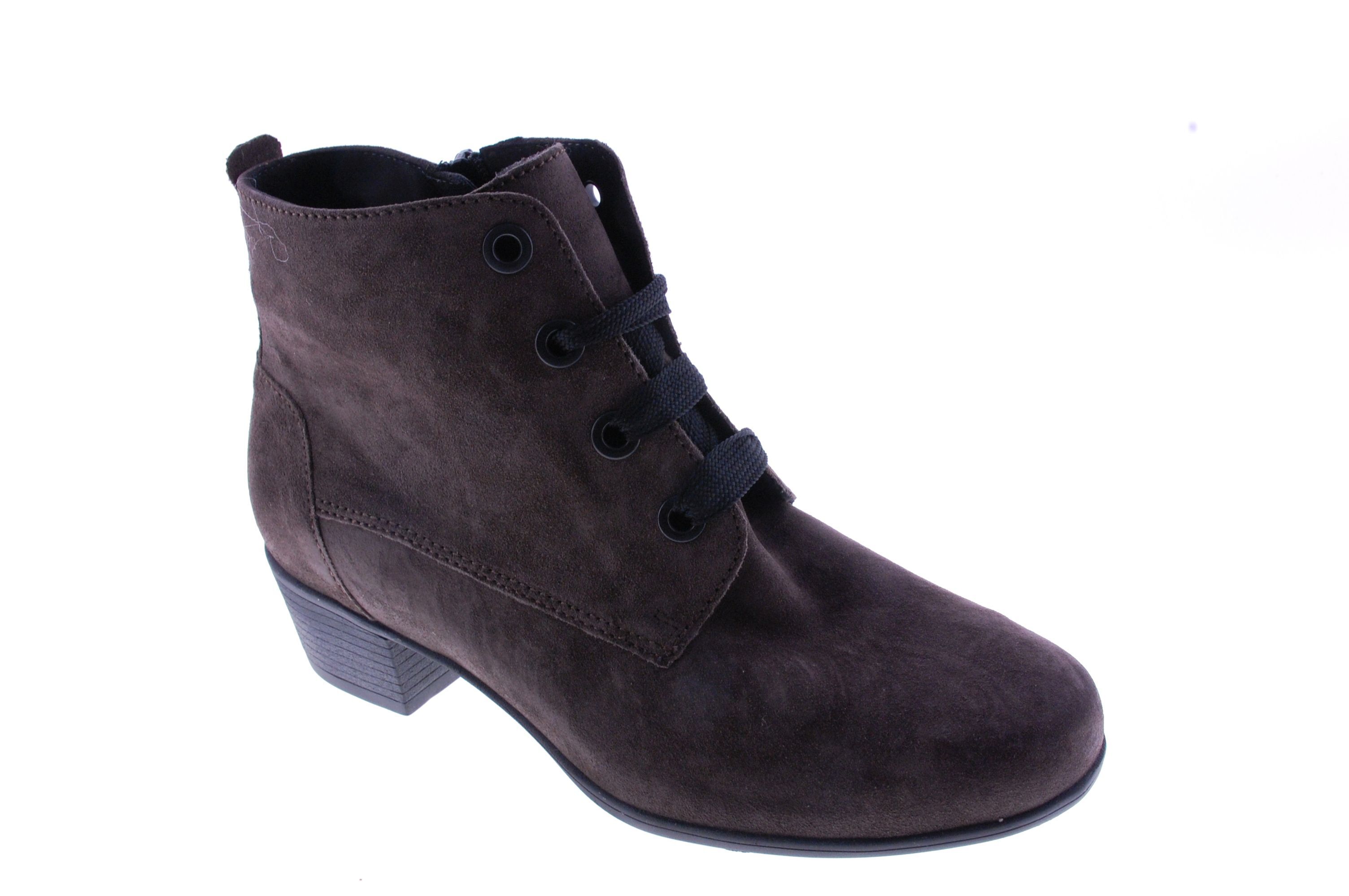 Solidus - Enkellaars - Suede - Bruin