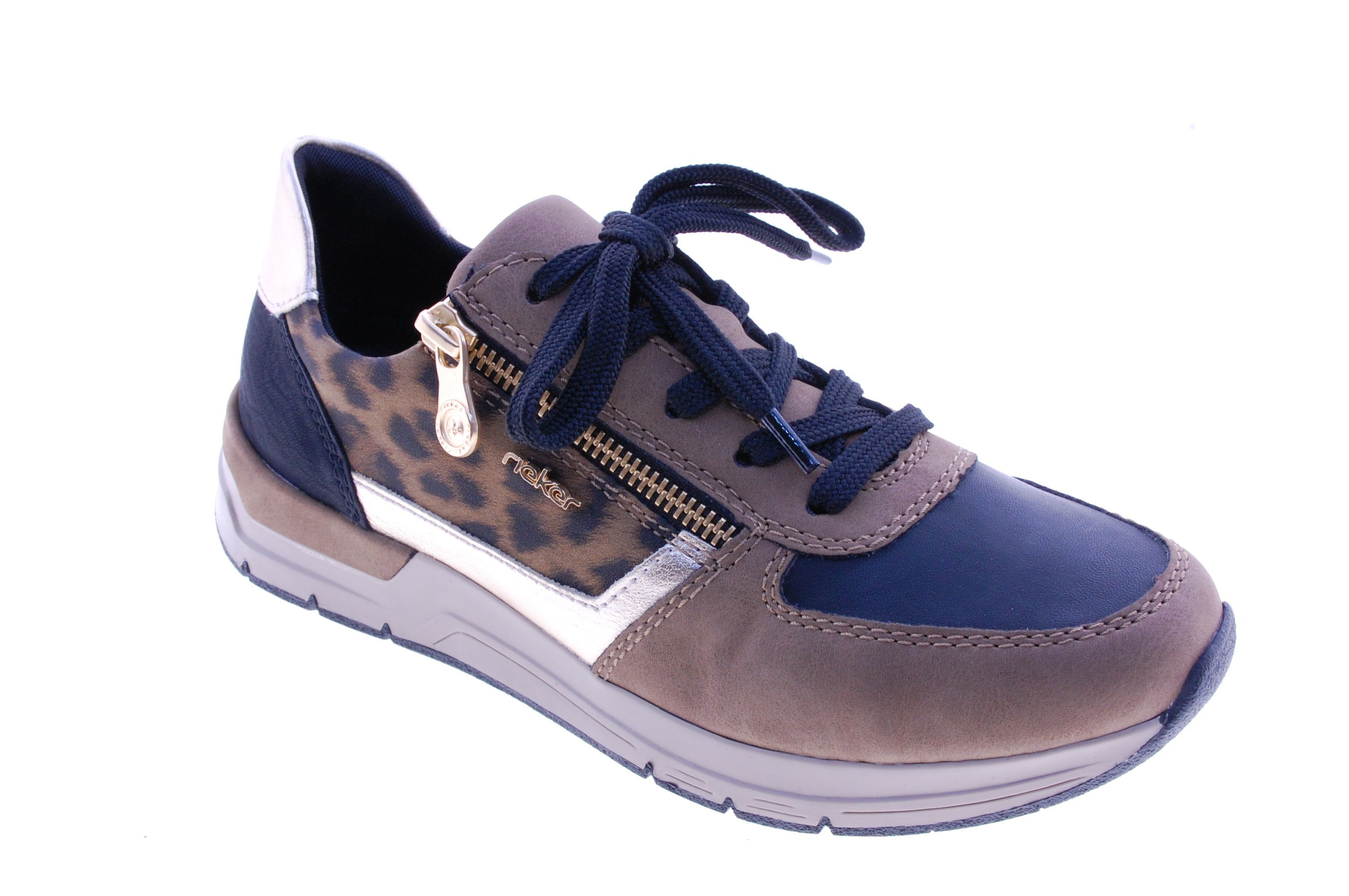 Rieker - Sneaker - Hightech Pu - Bruin