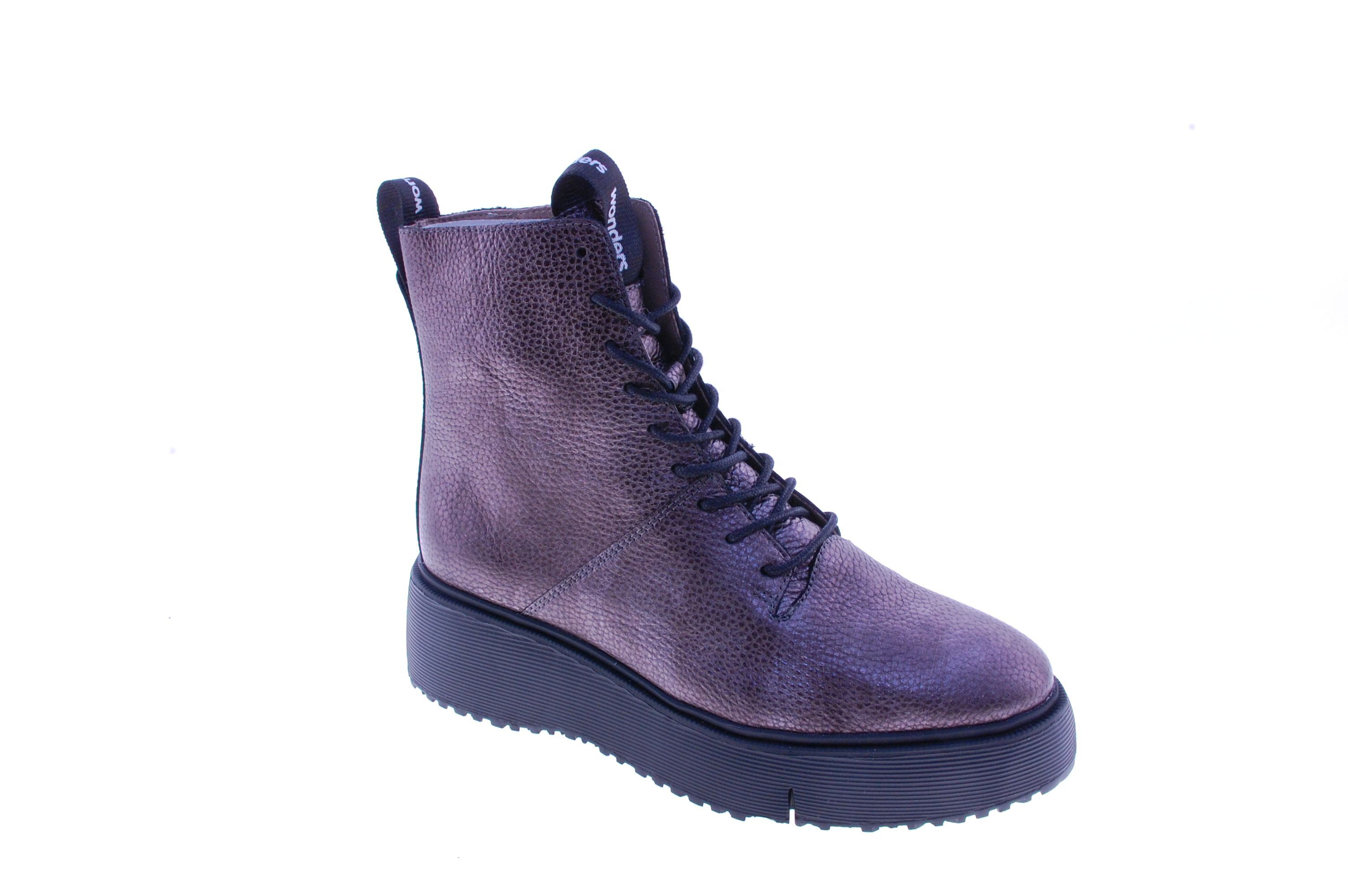 Wonders - Enkellaars - Leder - Brons