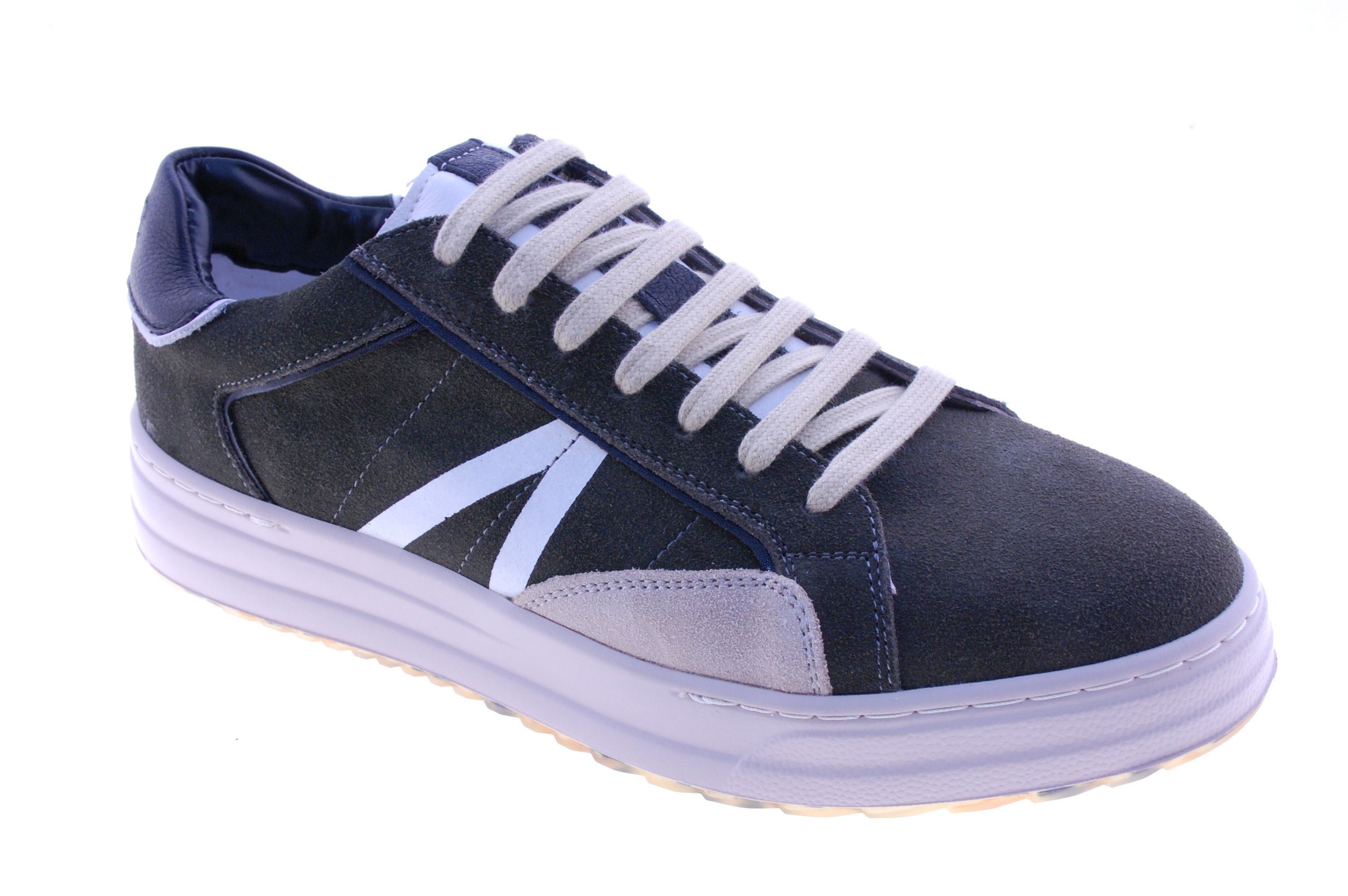 Accademia 72 - Sneaker - Suede - Kaki