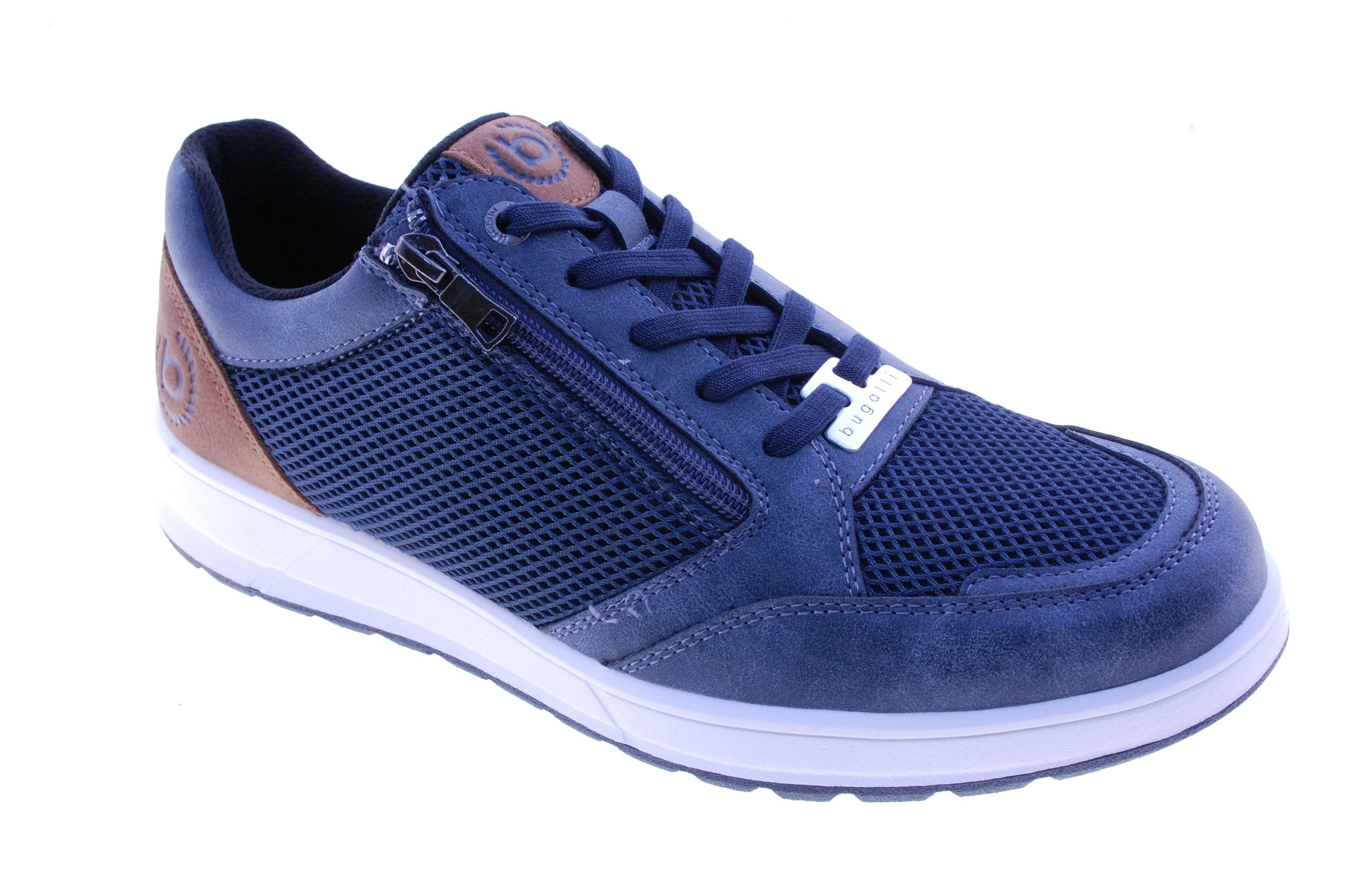 Bugatti - Sneaker - Suede - Blauw