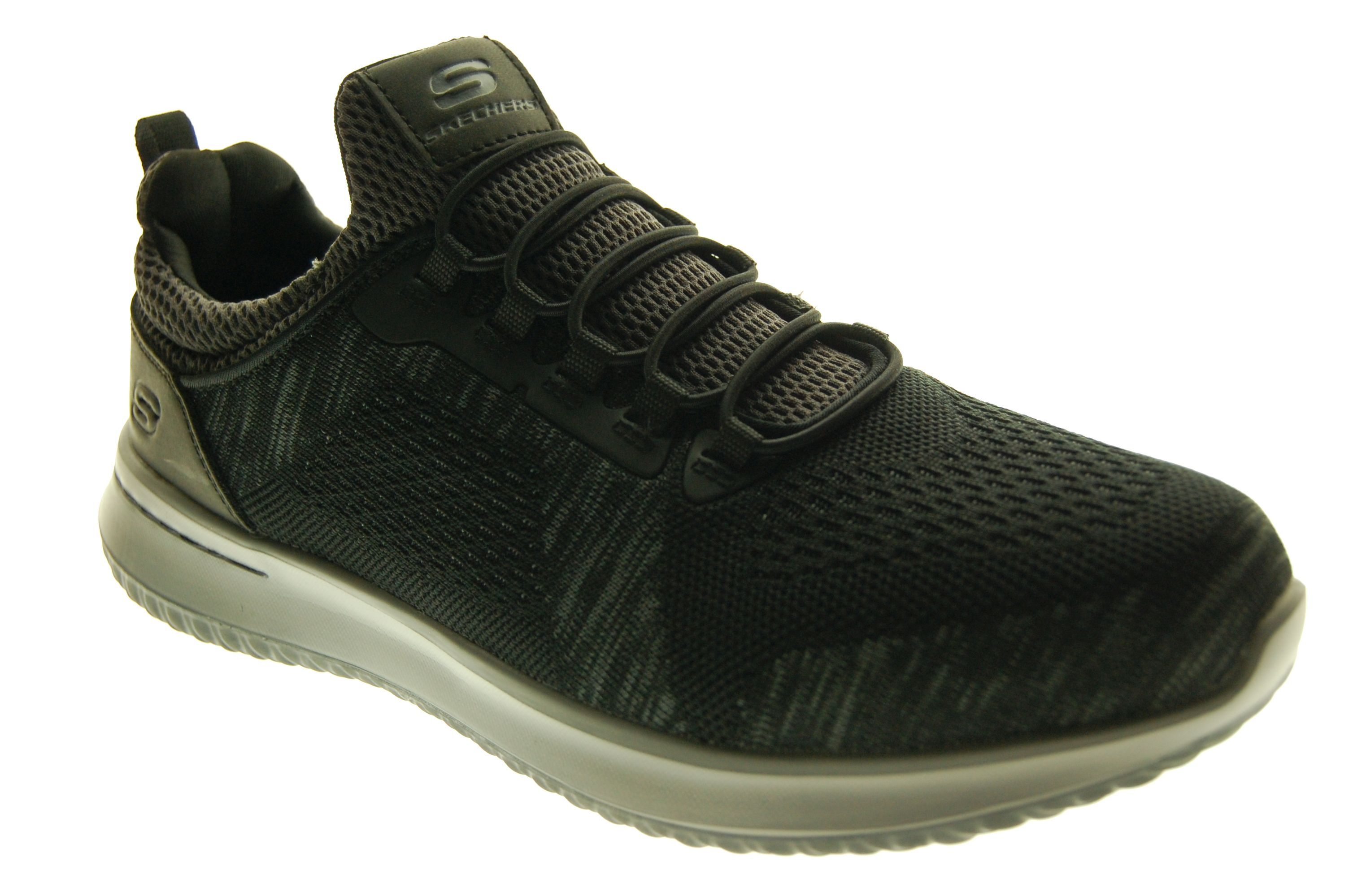 Skechers Zwart Stof Sneaker voor heren | Schoenen Ruytings