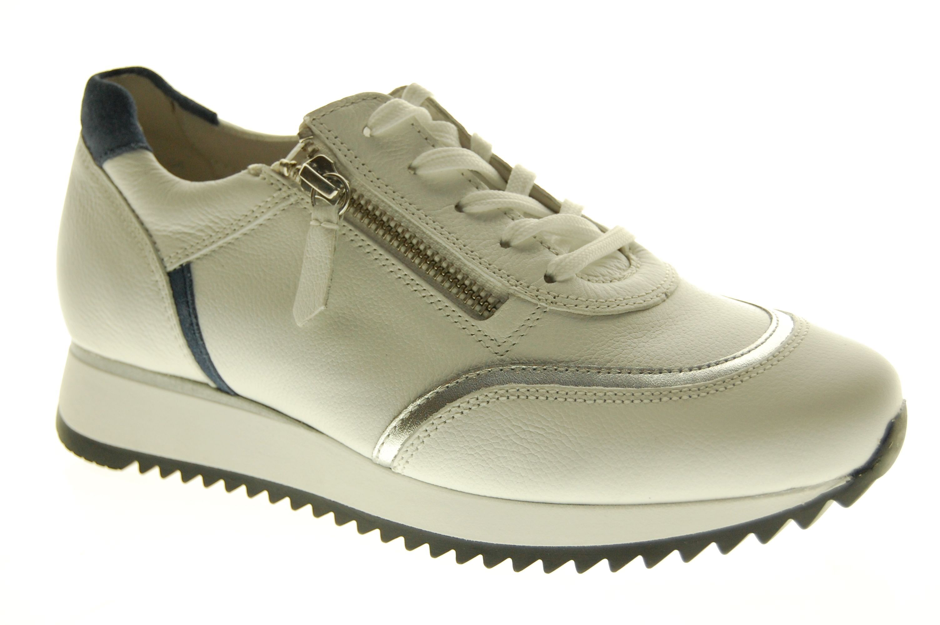 Gabor Wit Leder Sneaker voor dames | Schoenen Ruytings