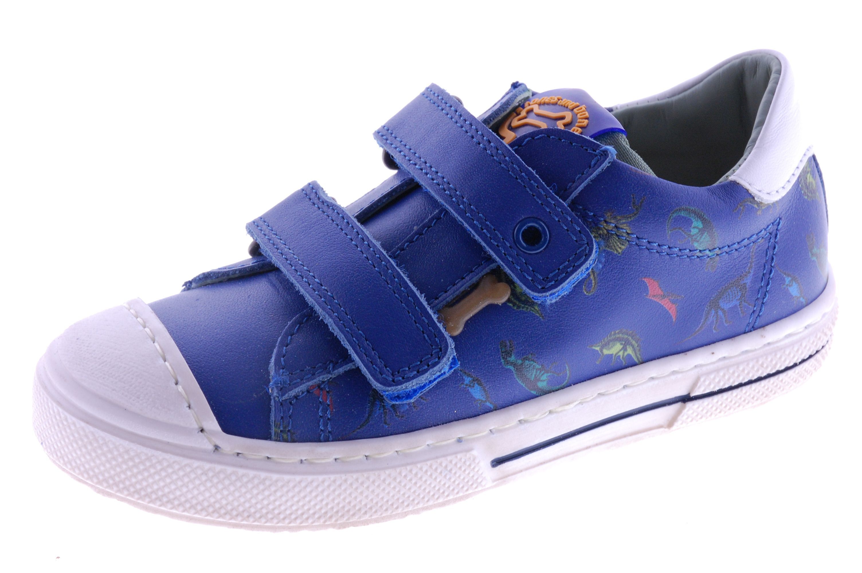 Gemeenten voordelig Maladroit Stones And Bones Blauw Leder Sneaker voor kids jongens | Schoenen Ruytings