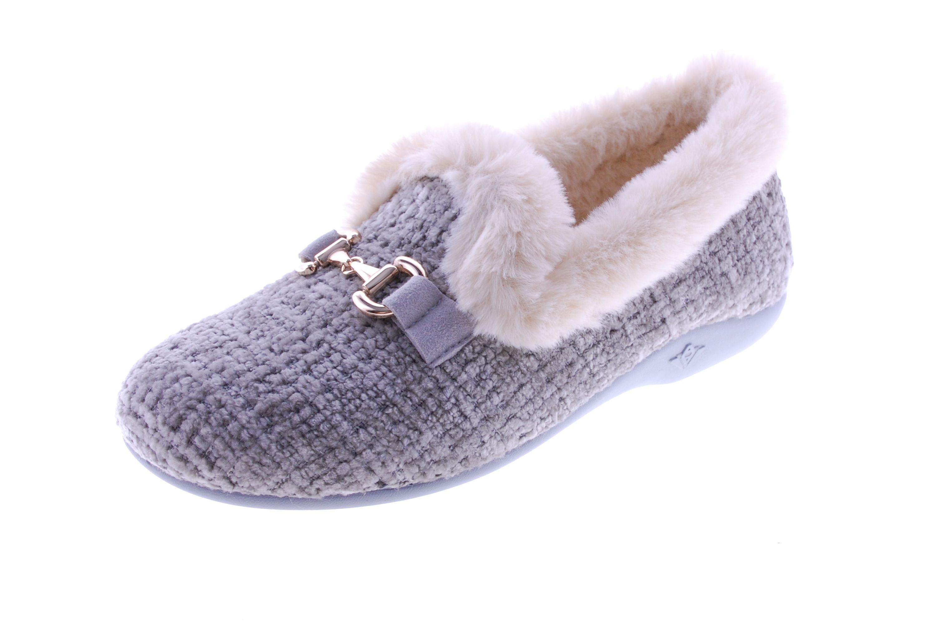 River Woods - Pantoffel - Stof - Grijs