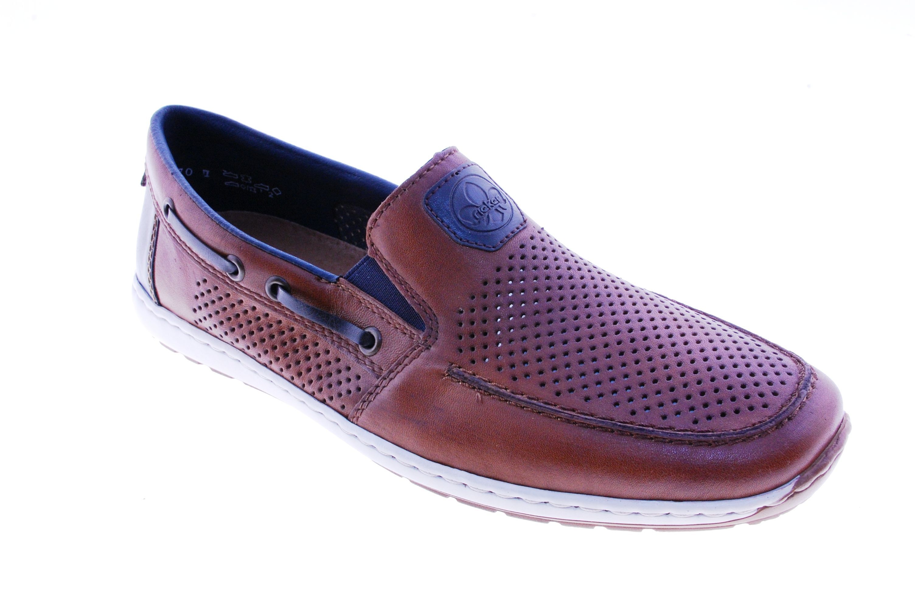 Rieker - Slip On - Leder - Cognac
