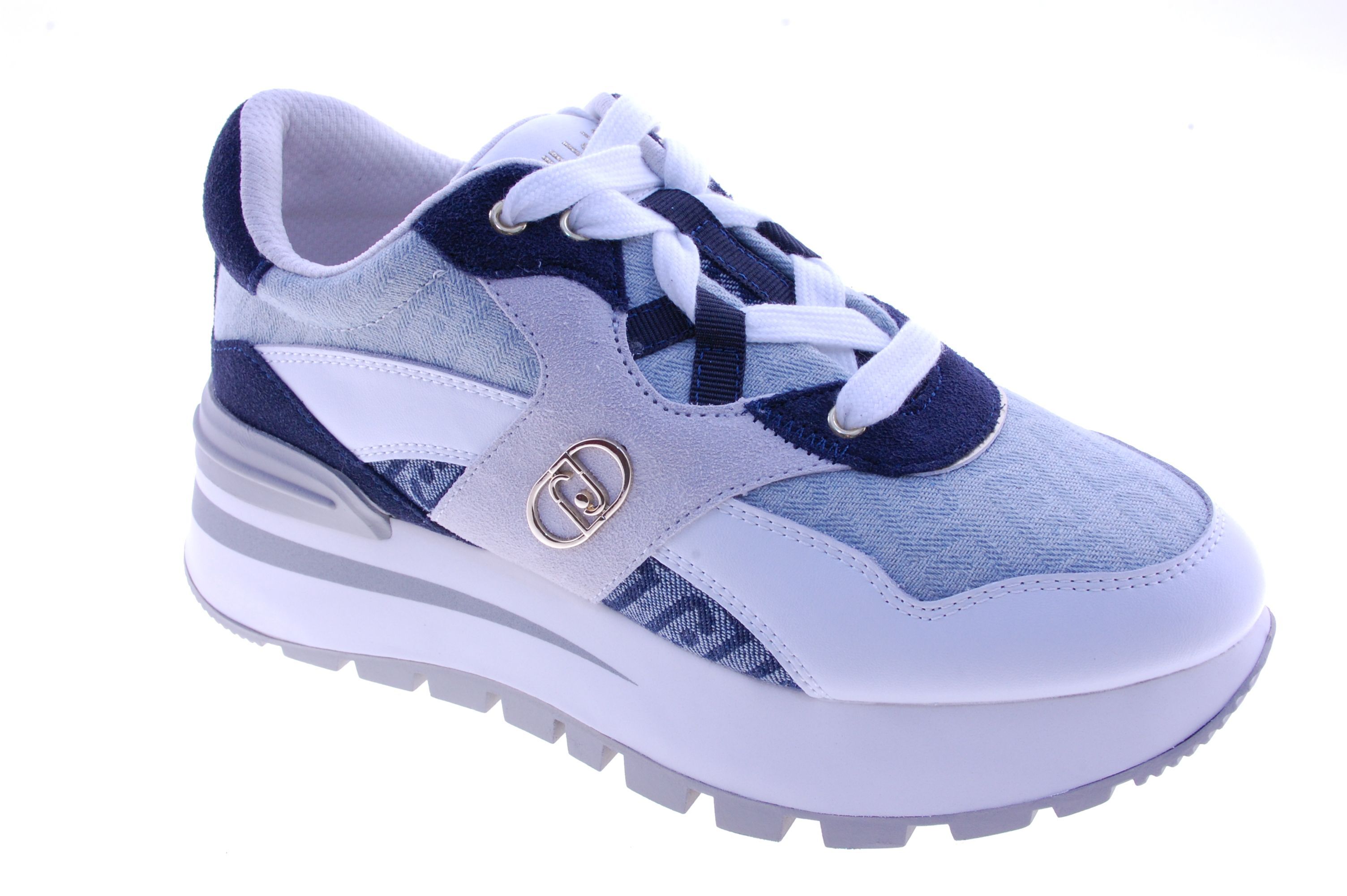 Liu Jo - Sneaker - Nubuck - Blauw