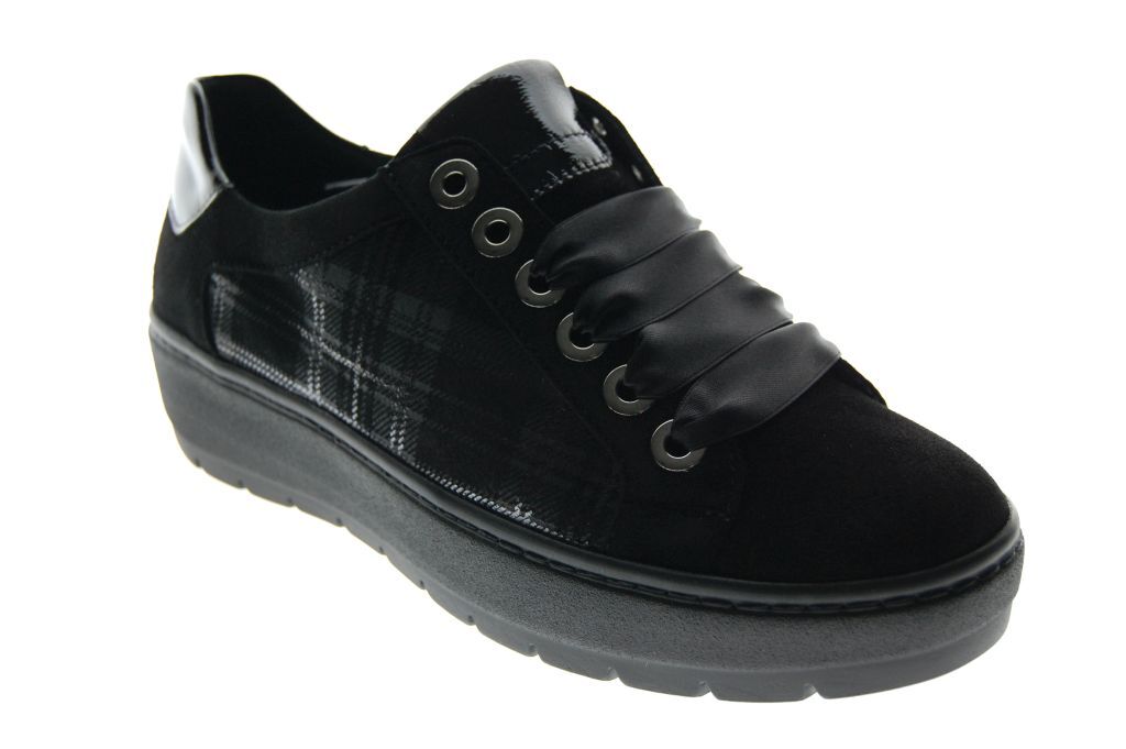 Semler Zwart Nubuck Schoen voor dames | Schoenen Ruytings