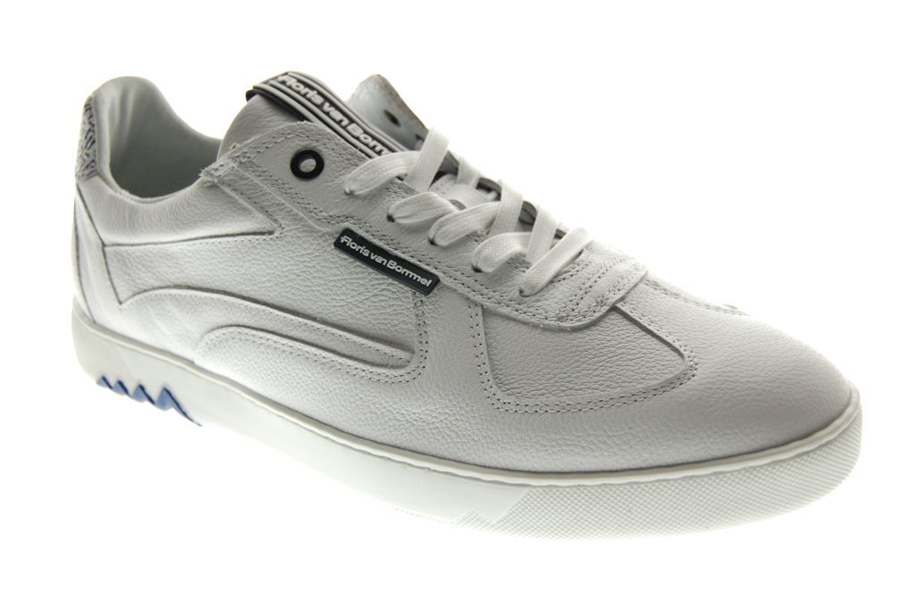 Floris van Bommel Sneaker SFM-10059-70-01 wit/geel/taupe - De Roos Schoenen  Breda