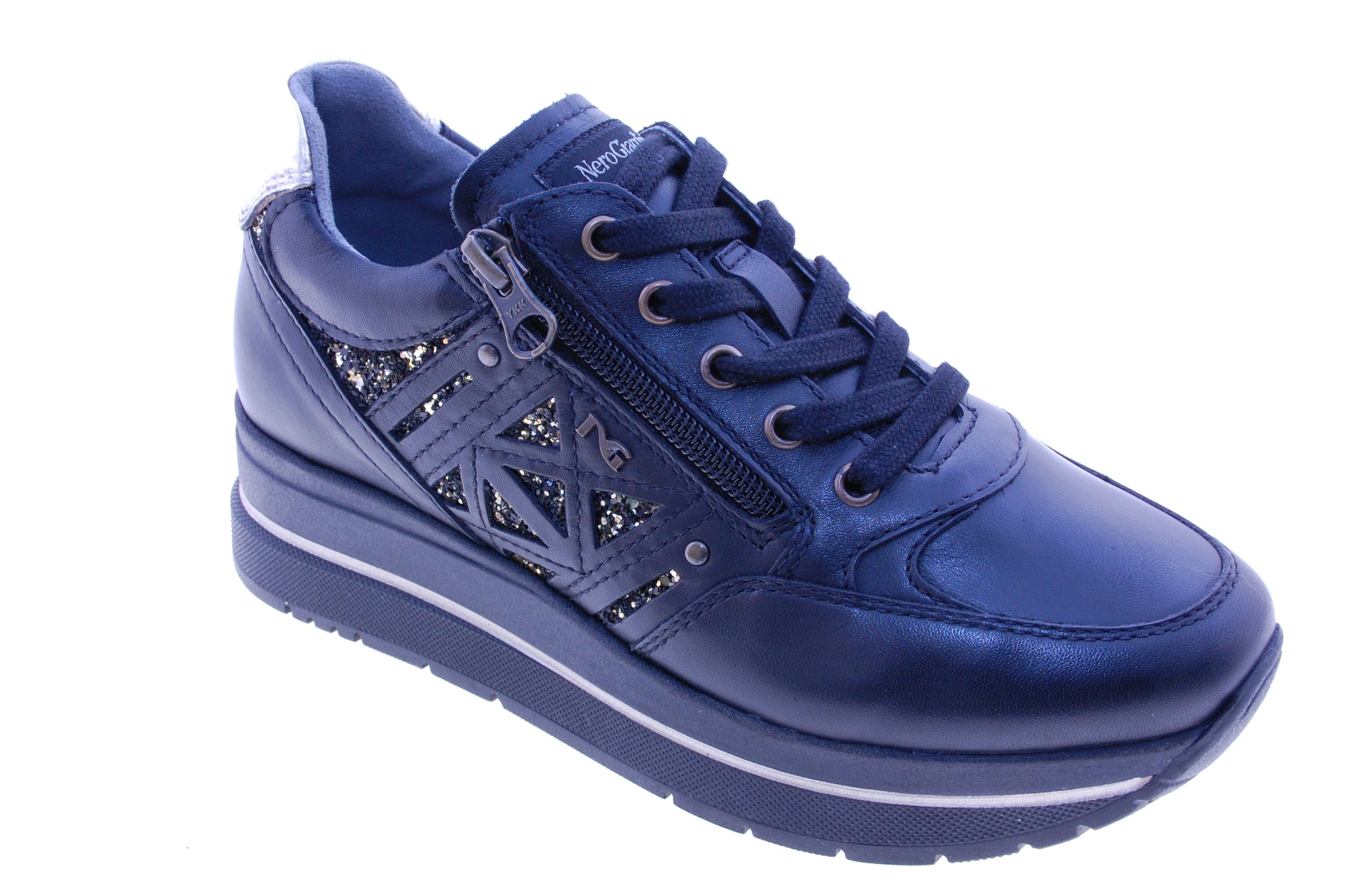 Nero Giardini - Sneaker - Leder - Zwart